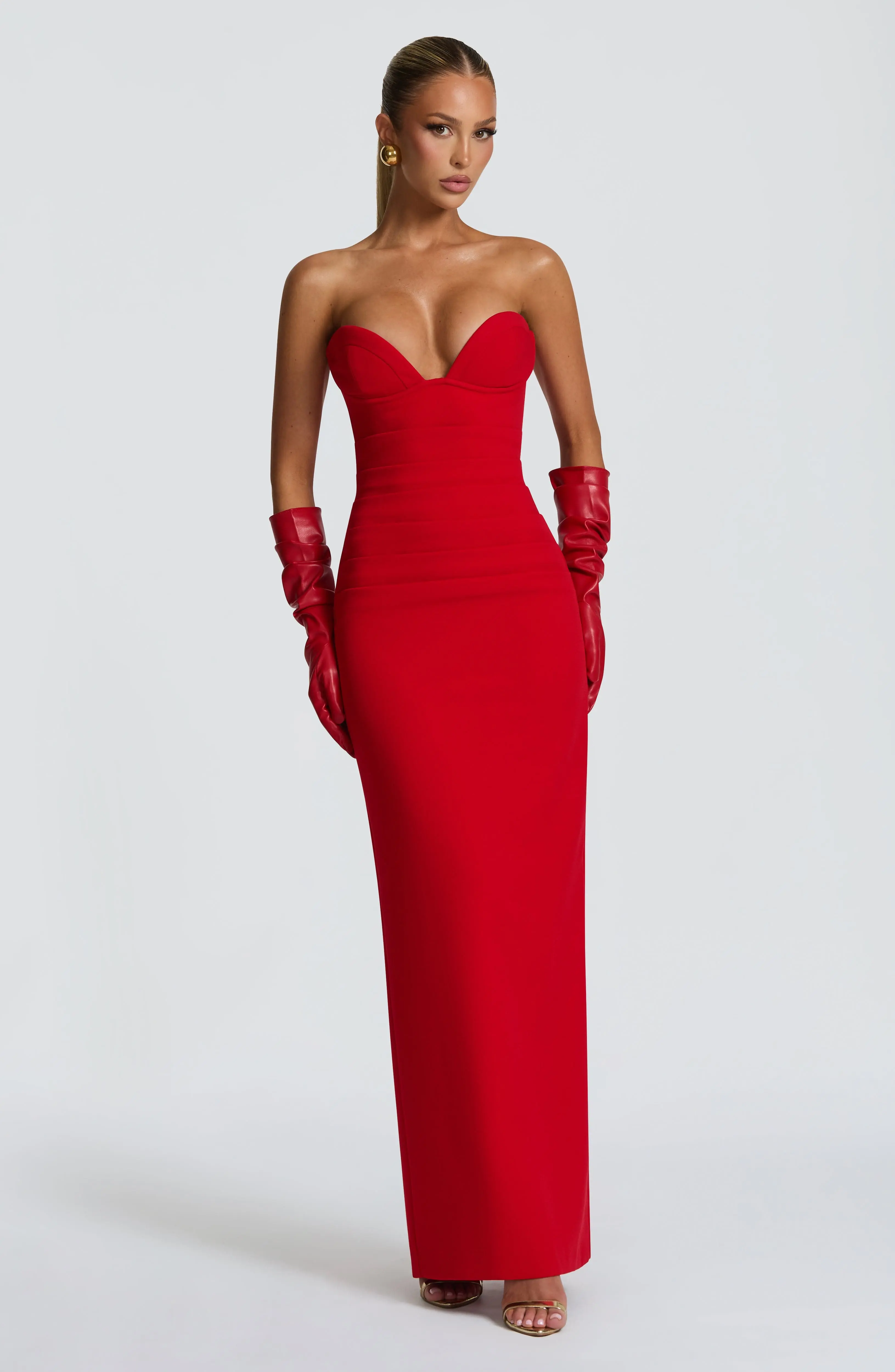 Frankie Gloves - Red - Image 4