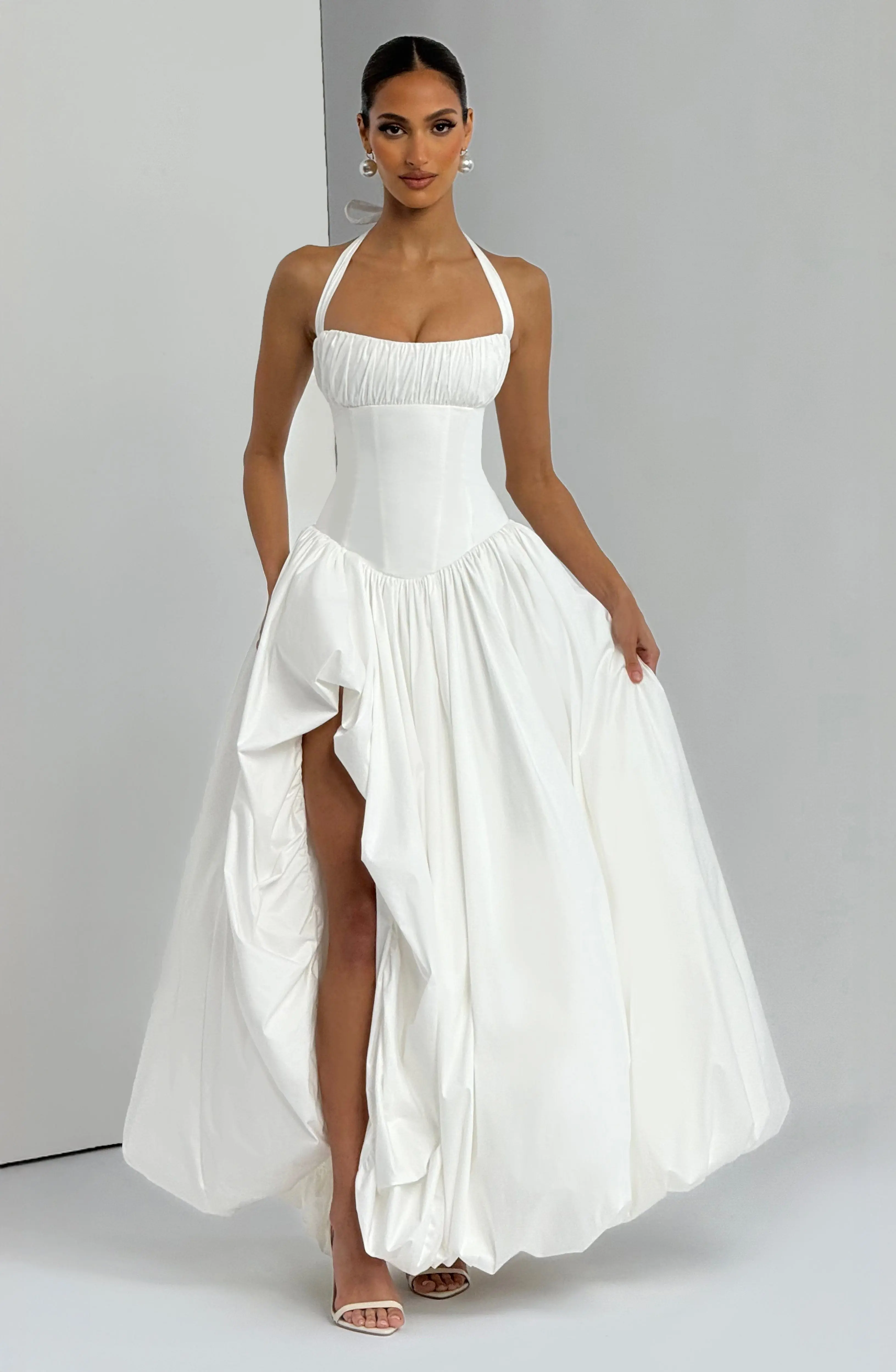 Keira Maxi Dress - Ivory - Image 5
