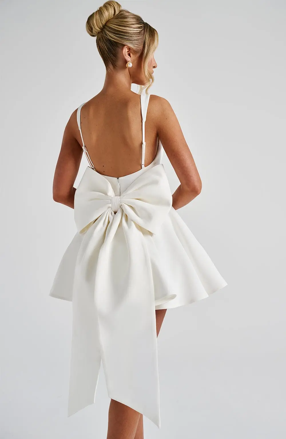 Rue Mini Dress - Ivory - Image 2