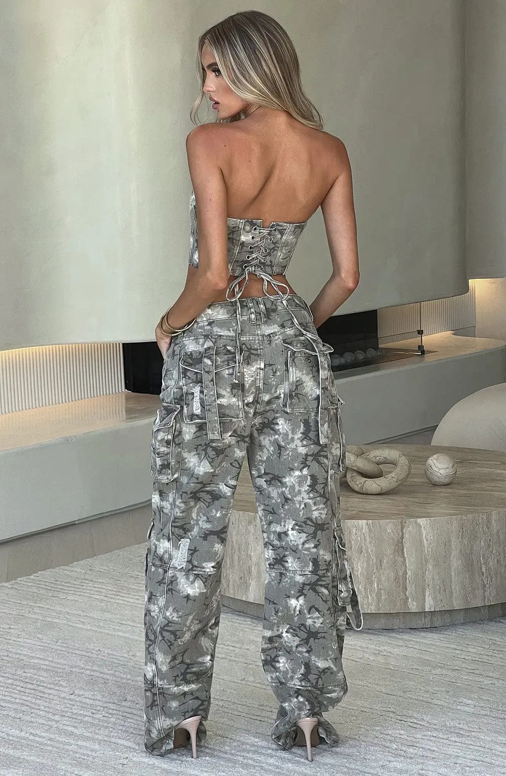 Yasie Corset - Camo Print - Image 4