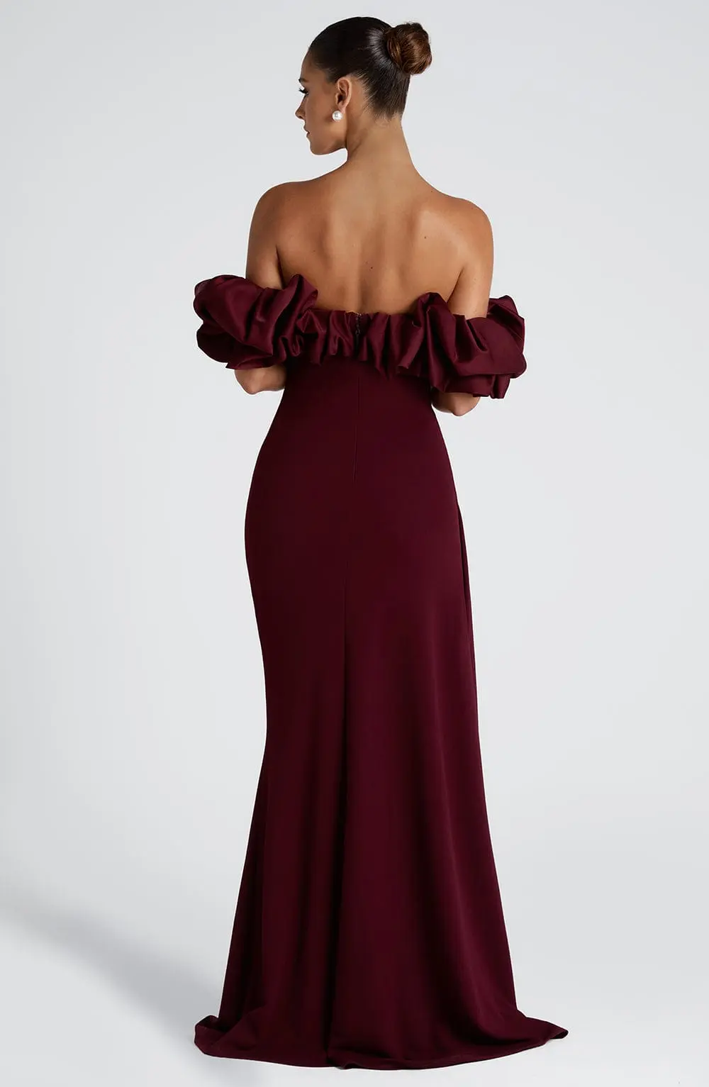 Elsie Maxi Dress - Cherry Lacquer - Image 6