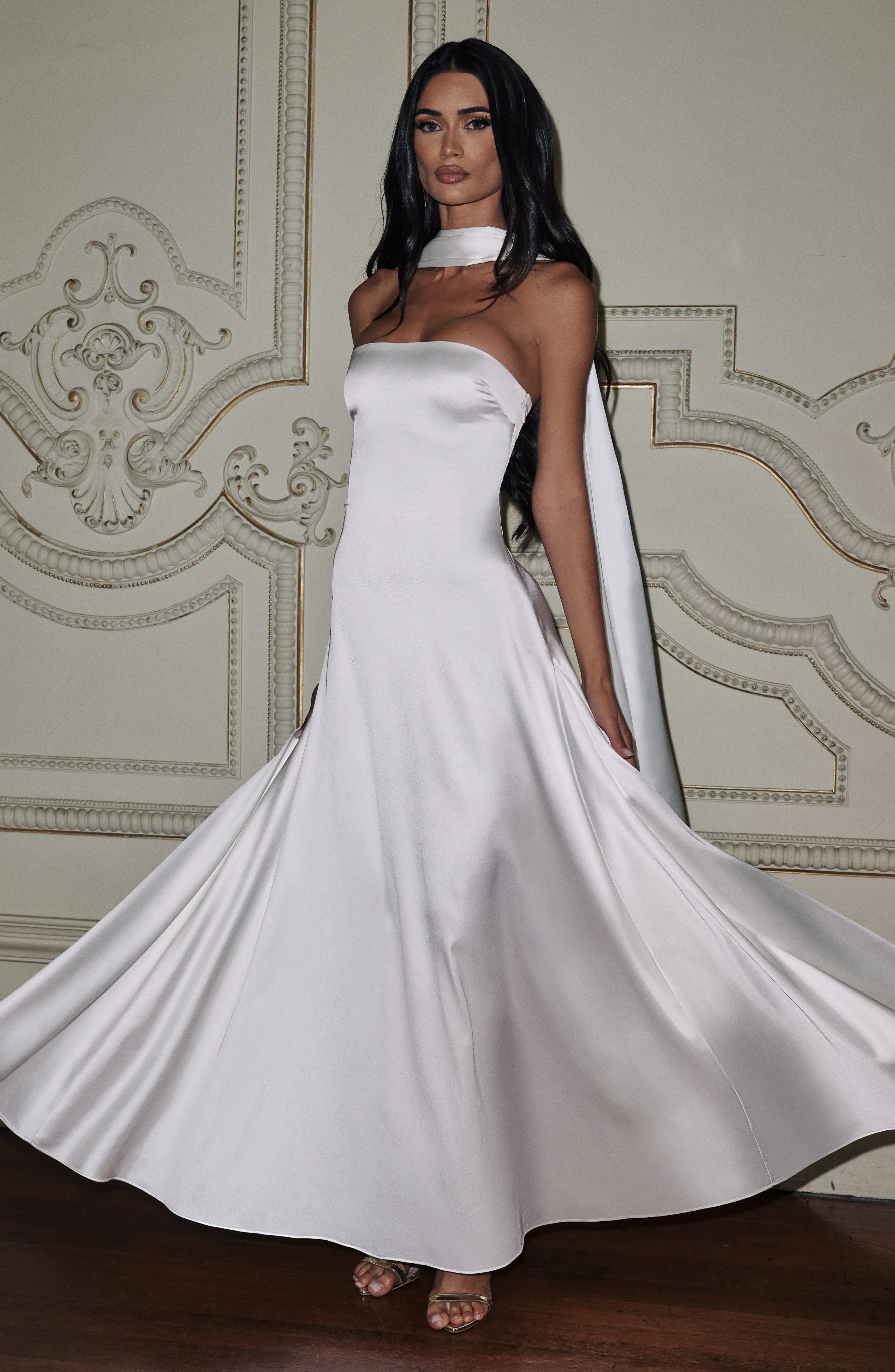 Morven Maxi Dress - Ivory - Image 2