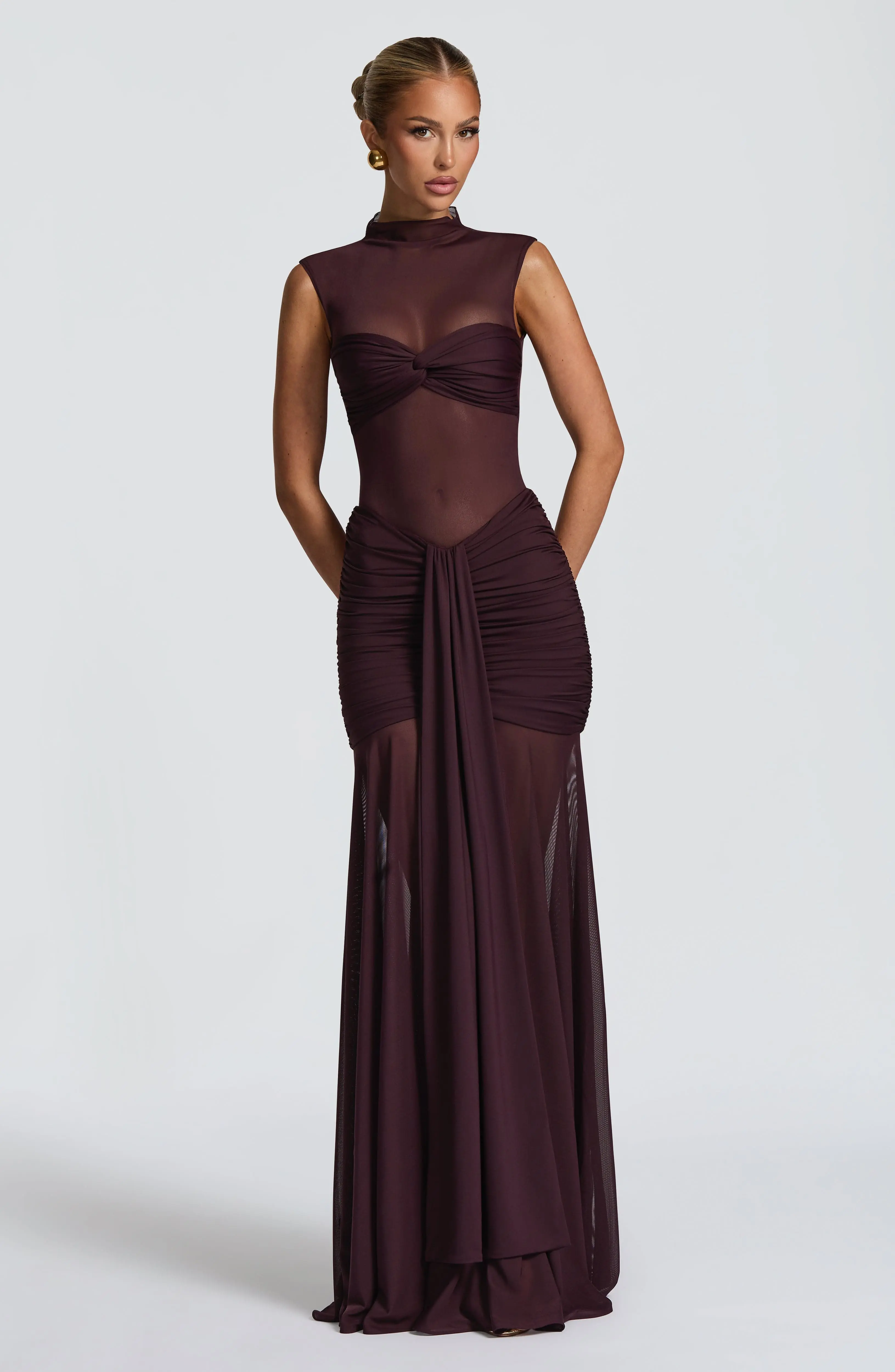 Fae Maxi Skirt - Plum - Image 4