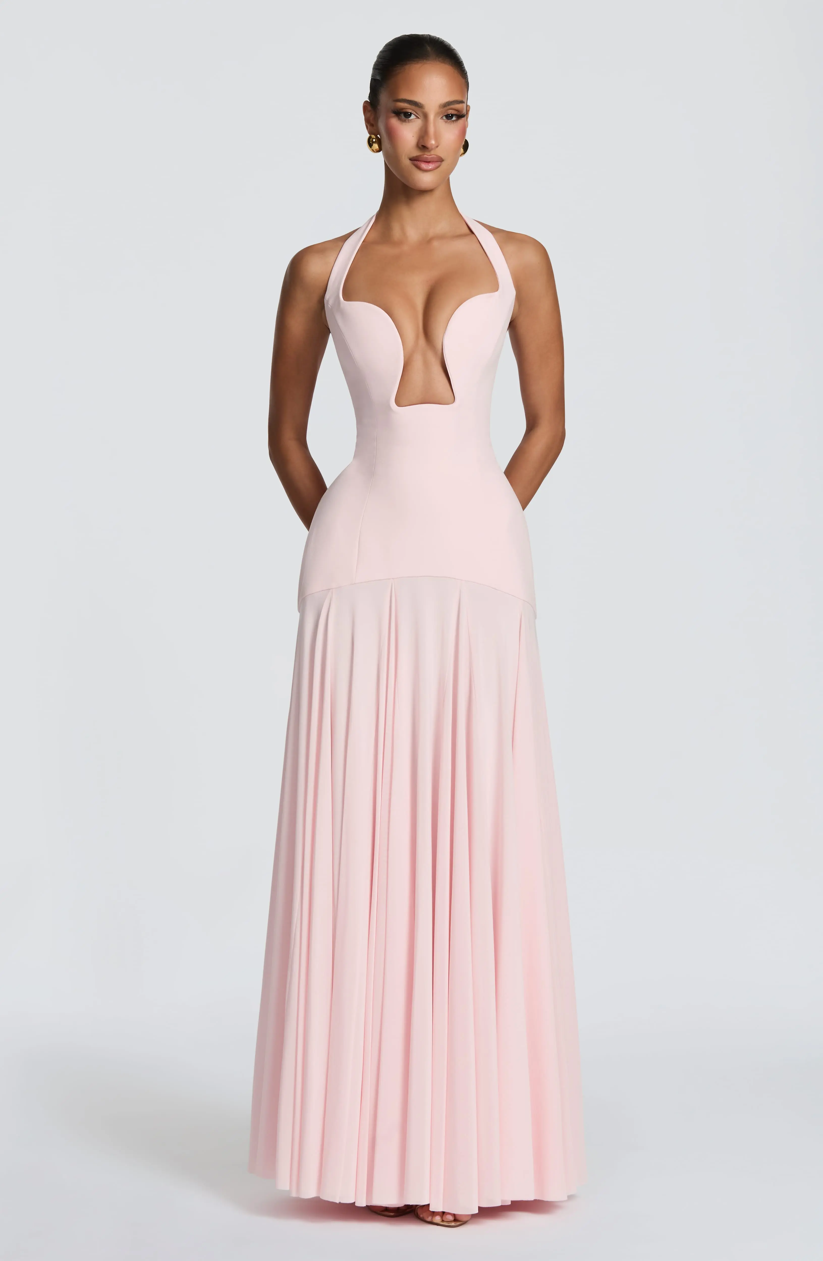 Cyrene Maxi Dress - Blush - Image 5