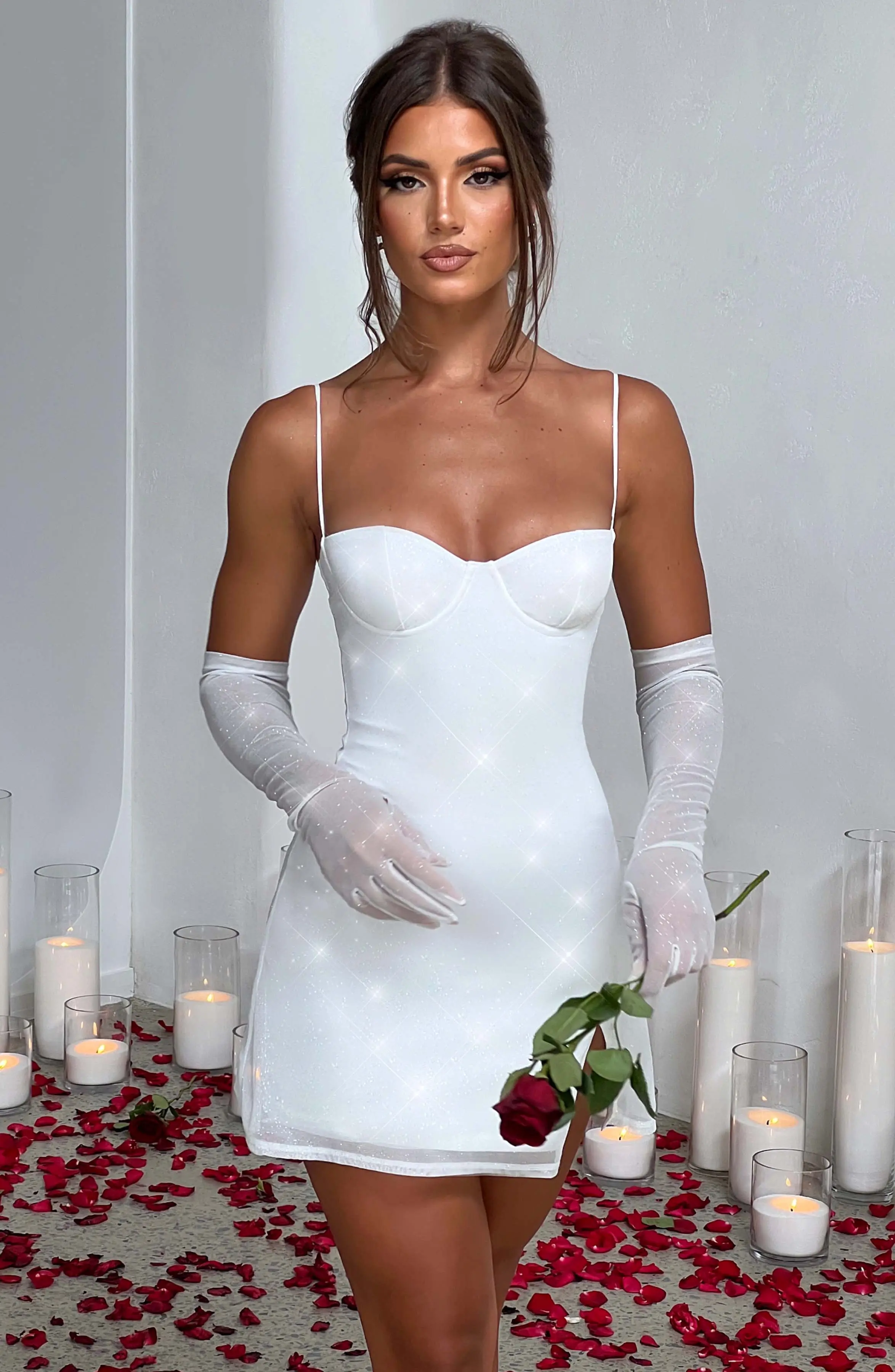Pixie Glove - Ivory Sparkle - Image 3