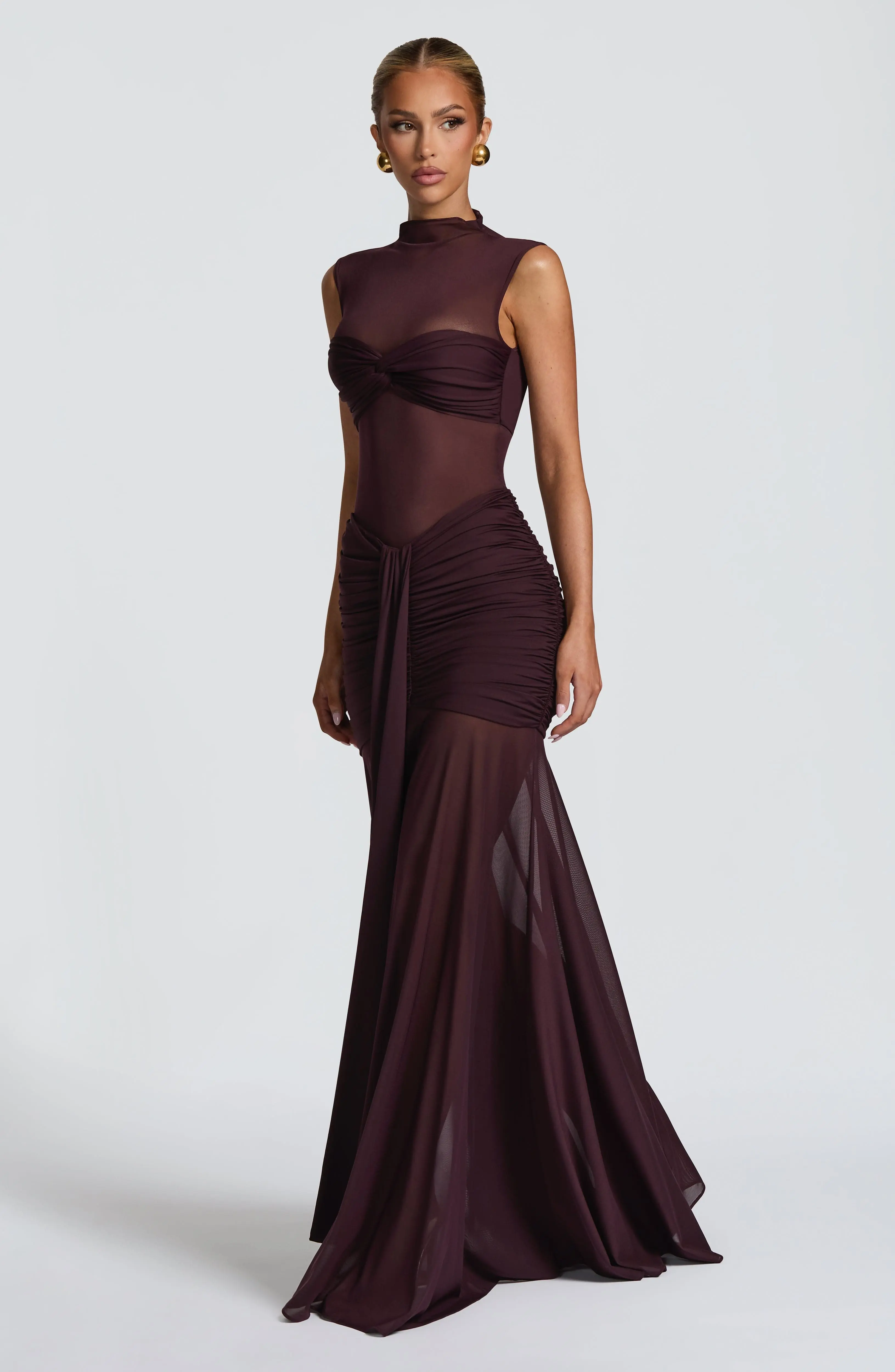 Fae Maxi Skirt - Plum - Image 2