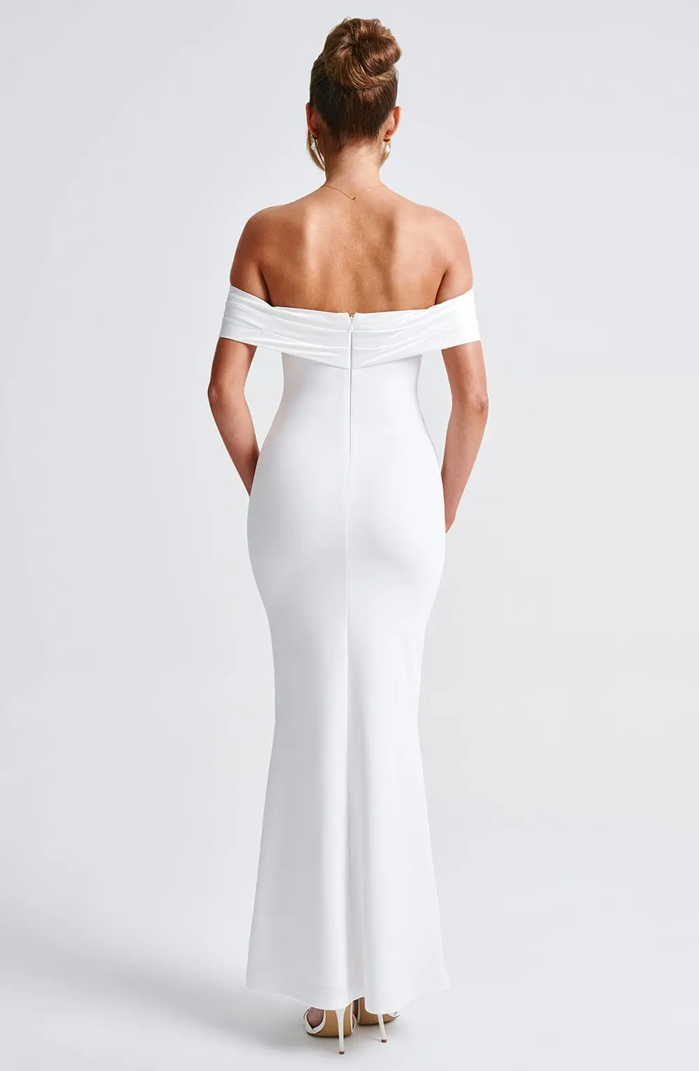 Joanna Maxi Dress - Ivory - Image 14