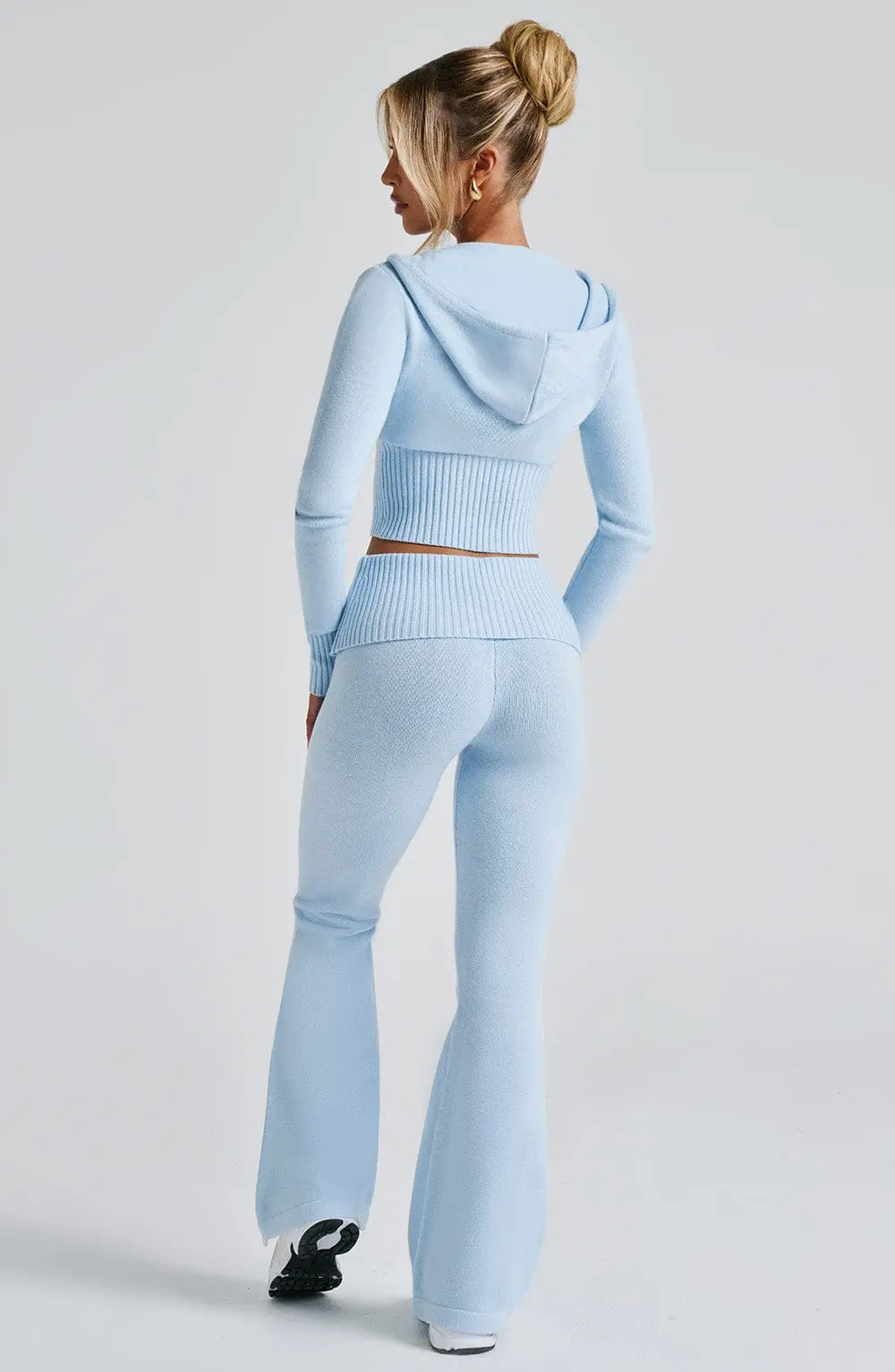 Portia Knit Pants - Baby Blue - Image 4