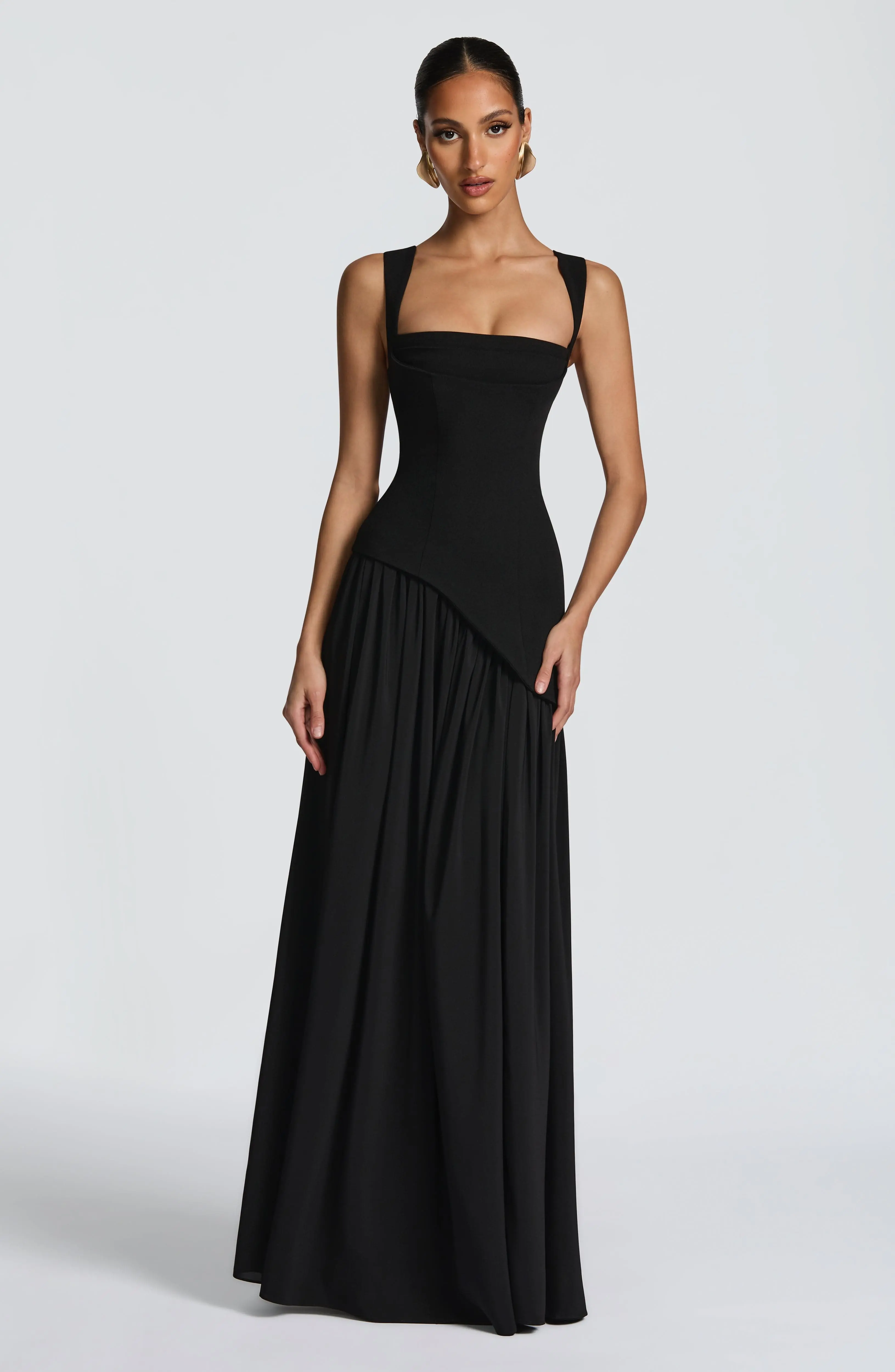 Tullulah Maxi Dress - Black - Image 10