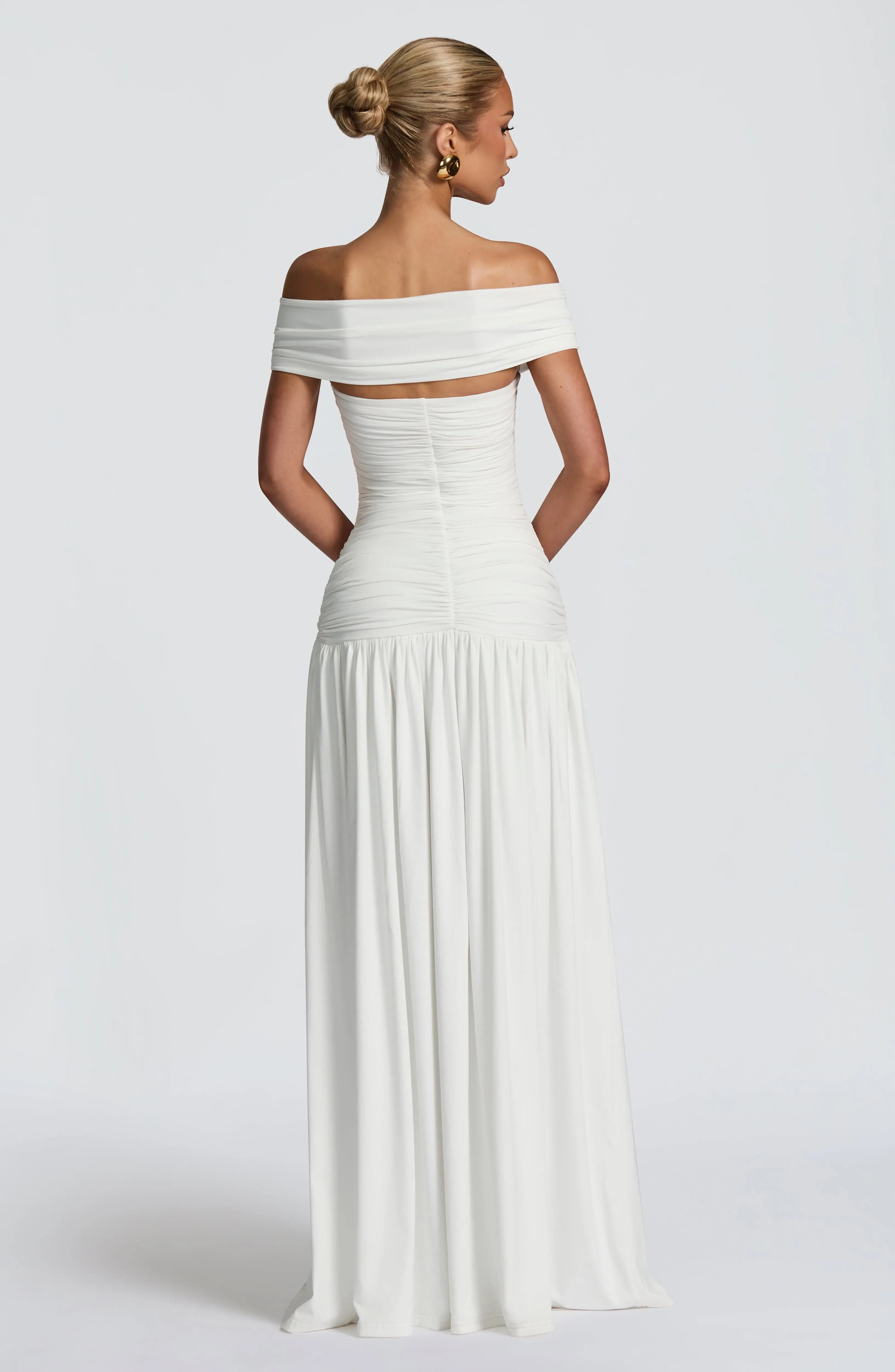 Kathryn Maxi Dress - White - Image 3