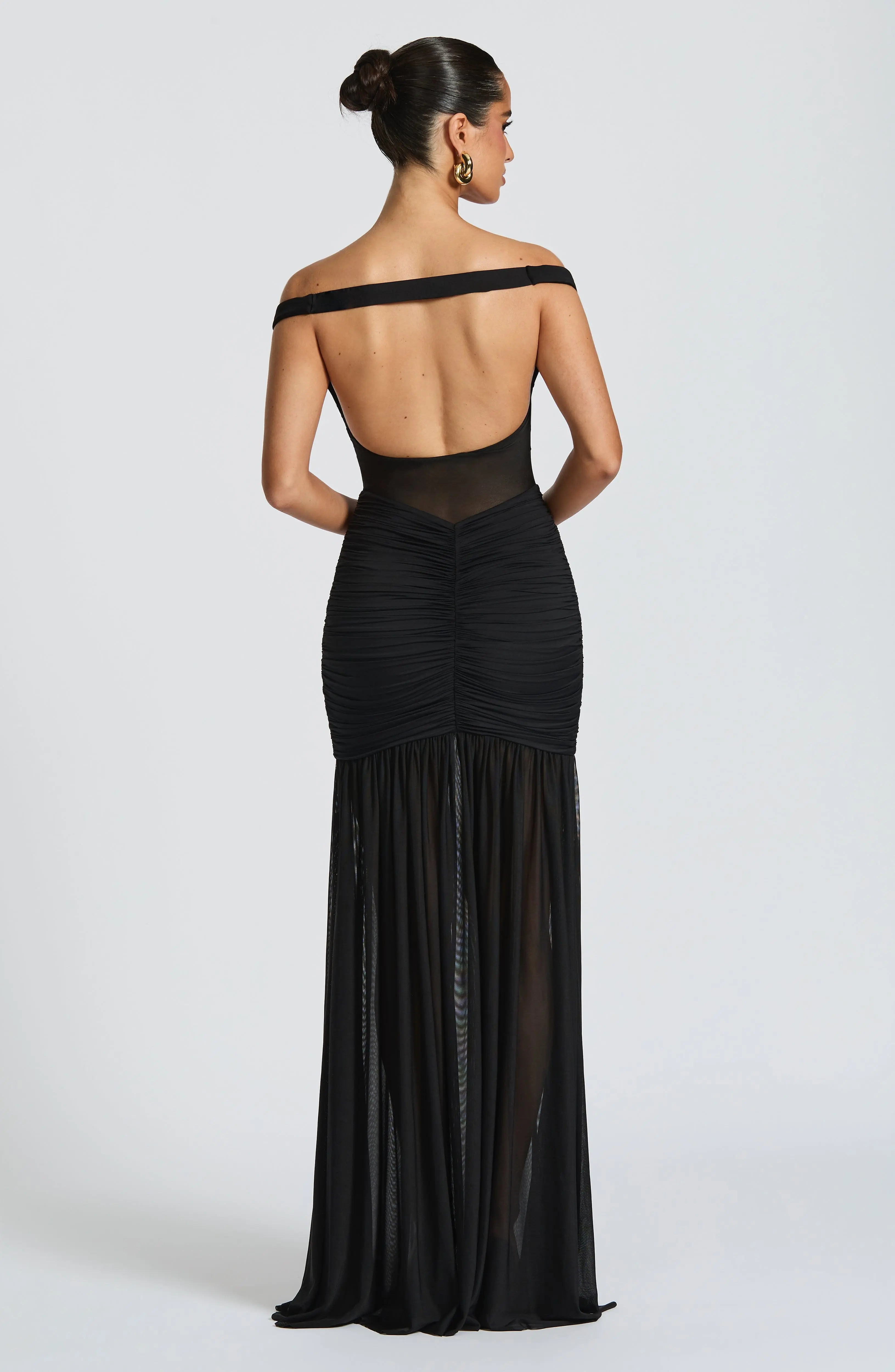 Alaia Maxi Dress - Black - Image 4