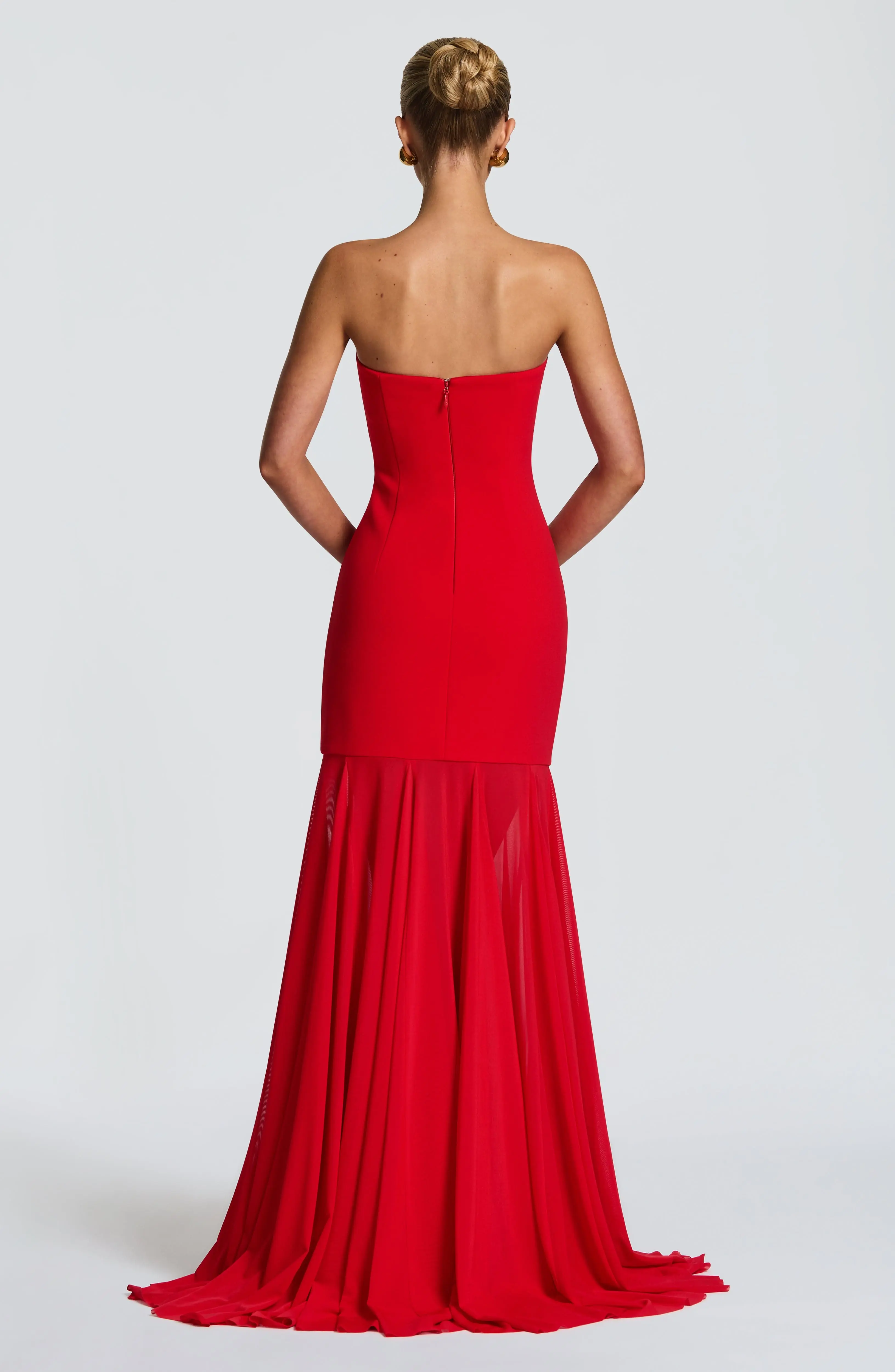 Merritt Gown - Red - Image 4
