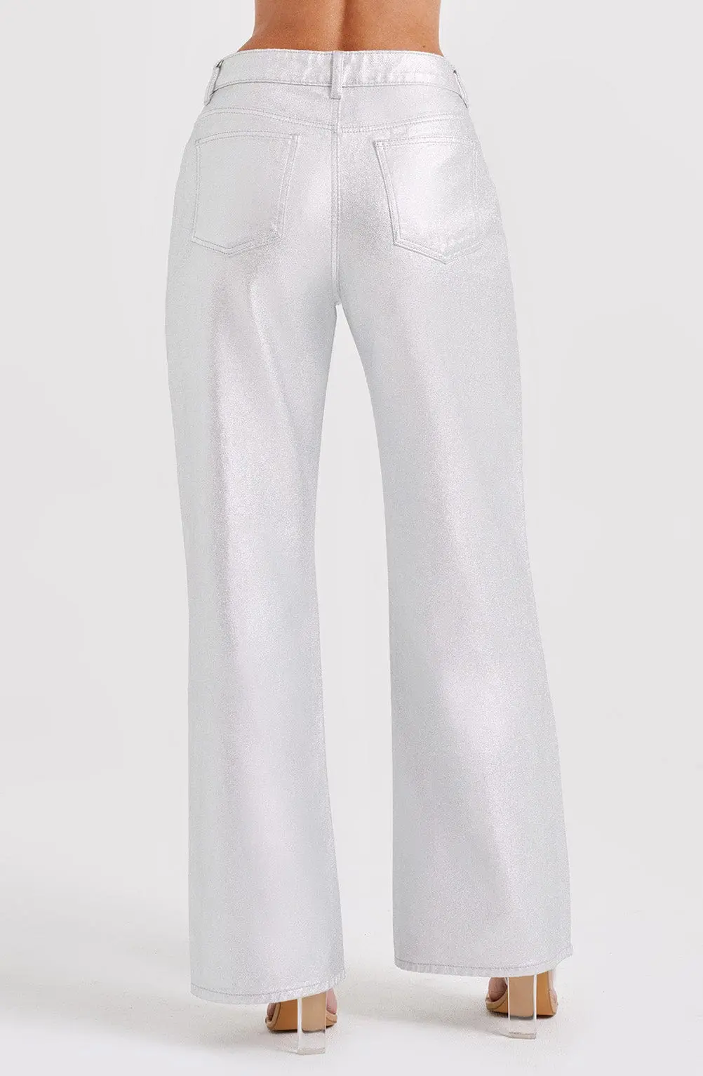 Cassidy Pant - Silver - Image 7