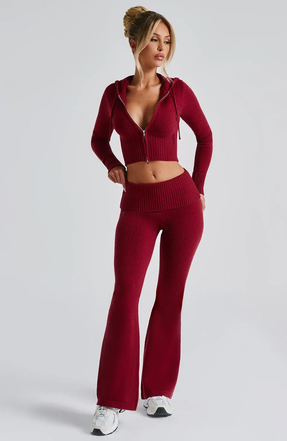 Portia Knit Pants - Red - Image 5