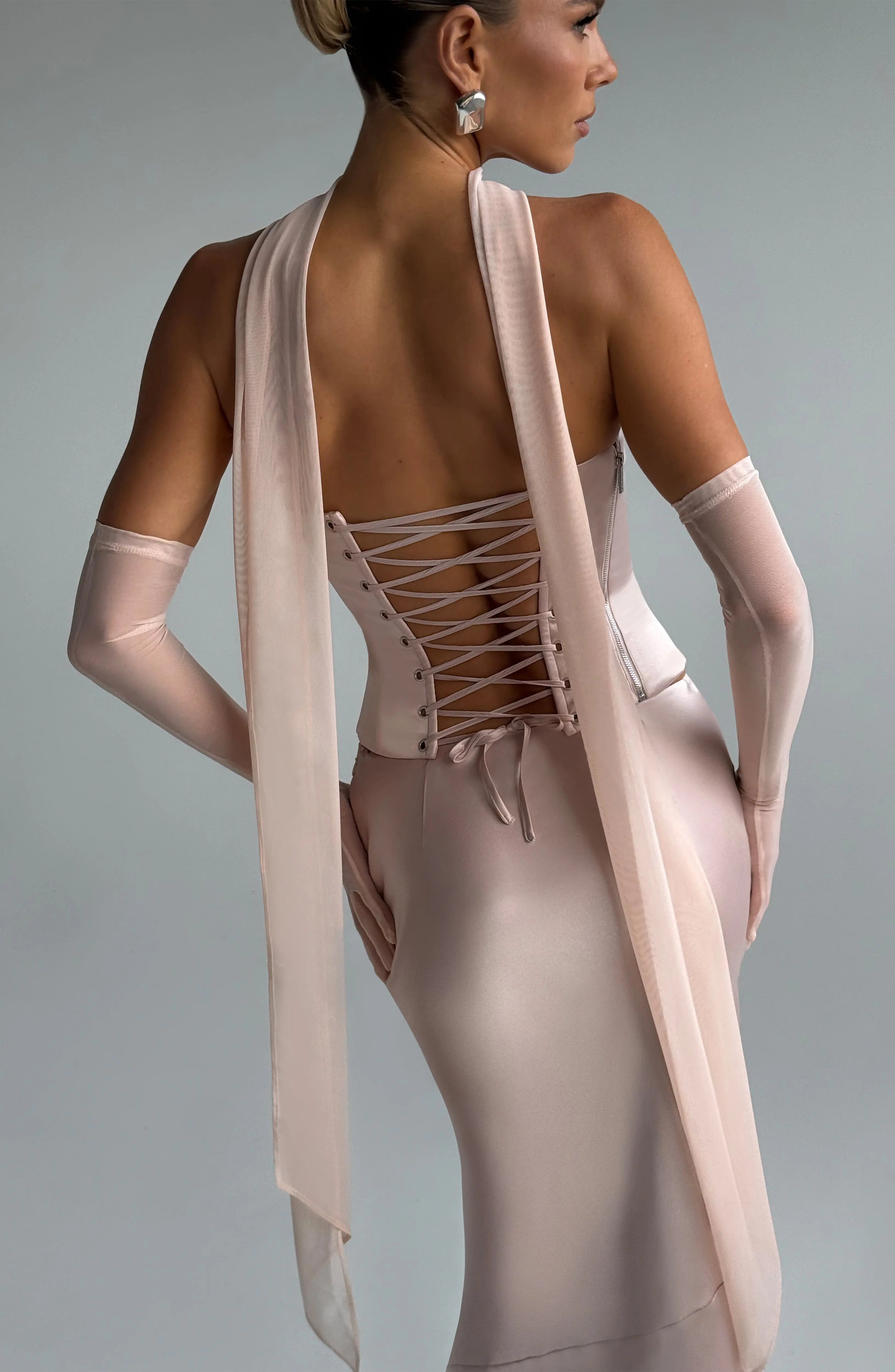Callista Corset - Soft Peach - Image 3