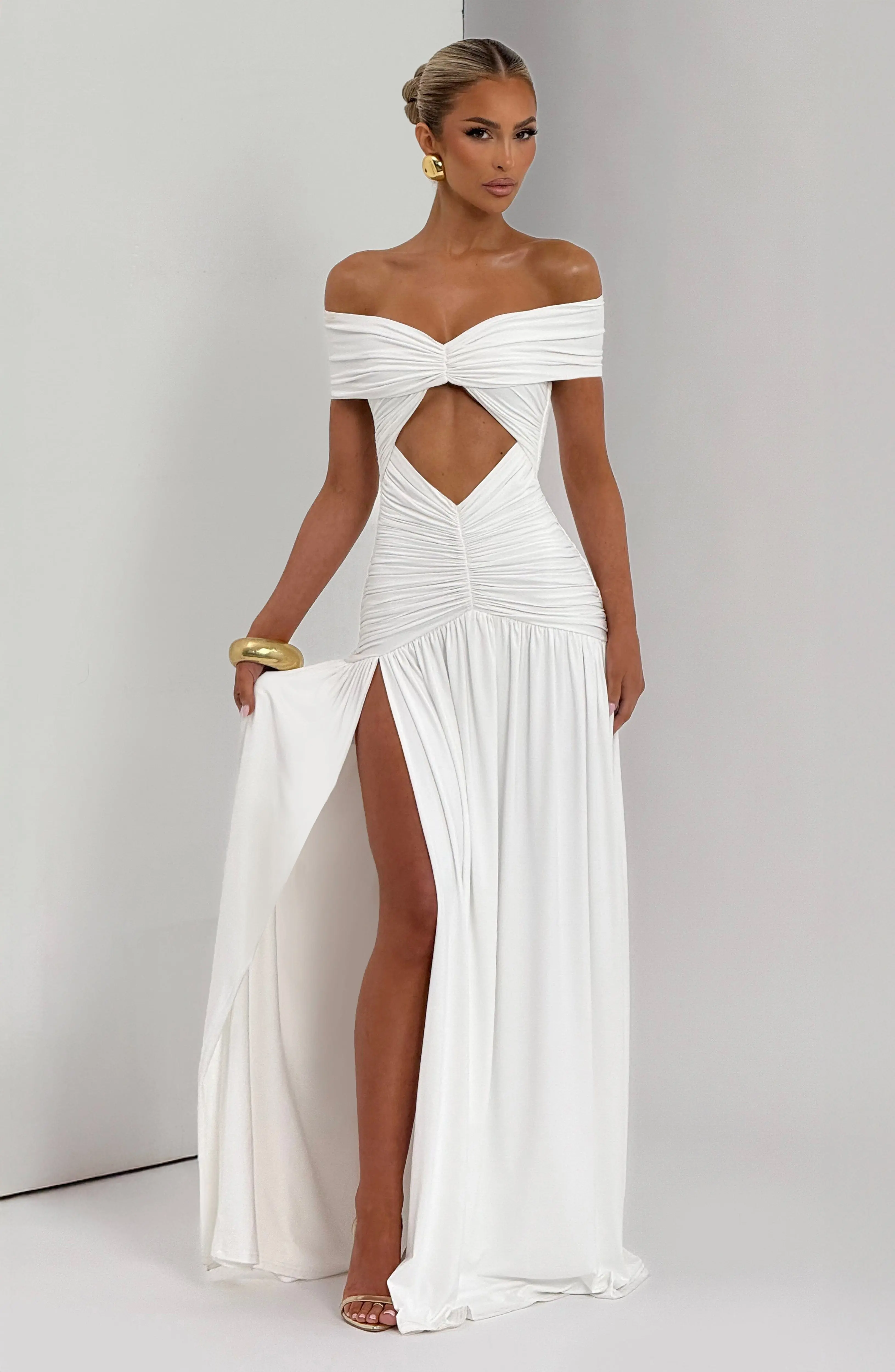 Kathryn Maxi Dress - White - Image 6