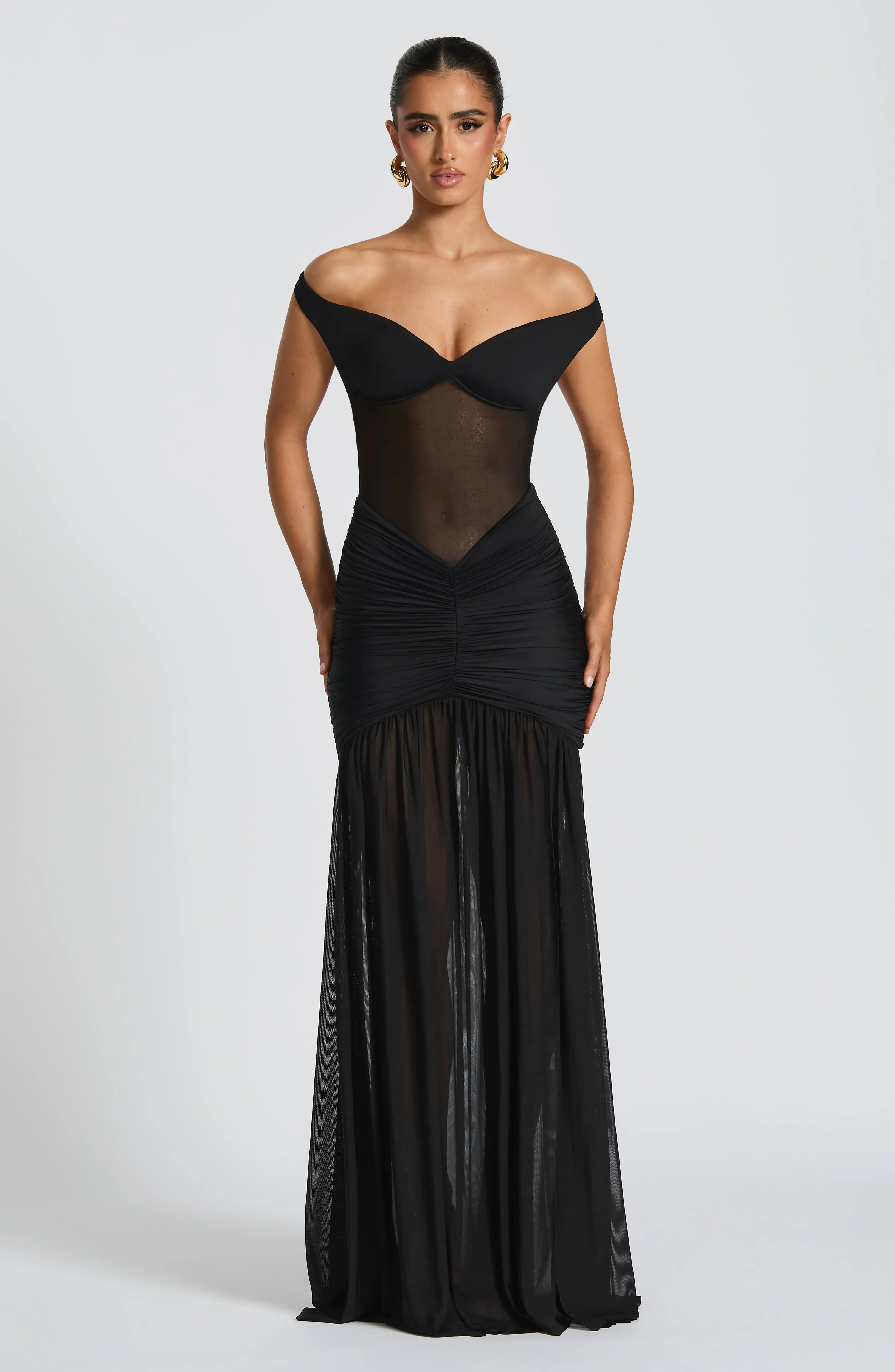 Alaia Maxi Dress - Black - Image 5