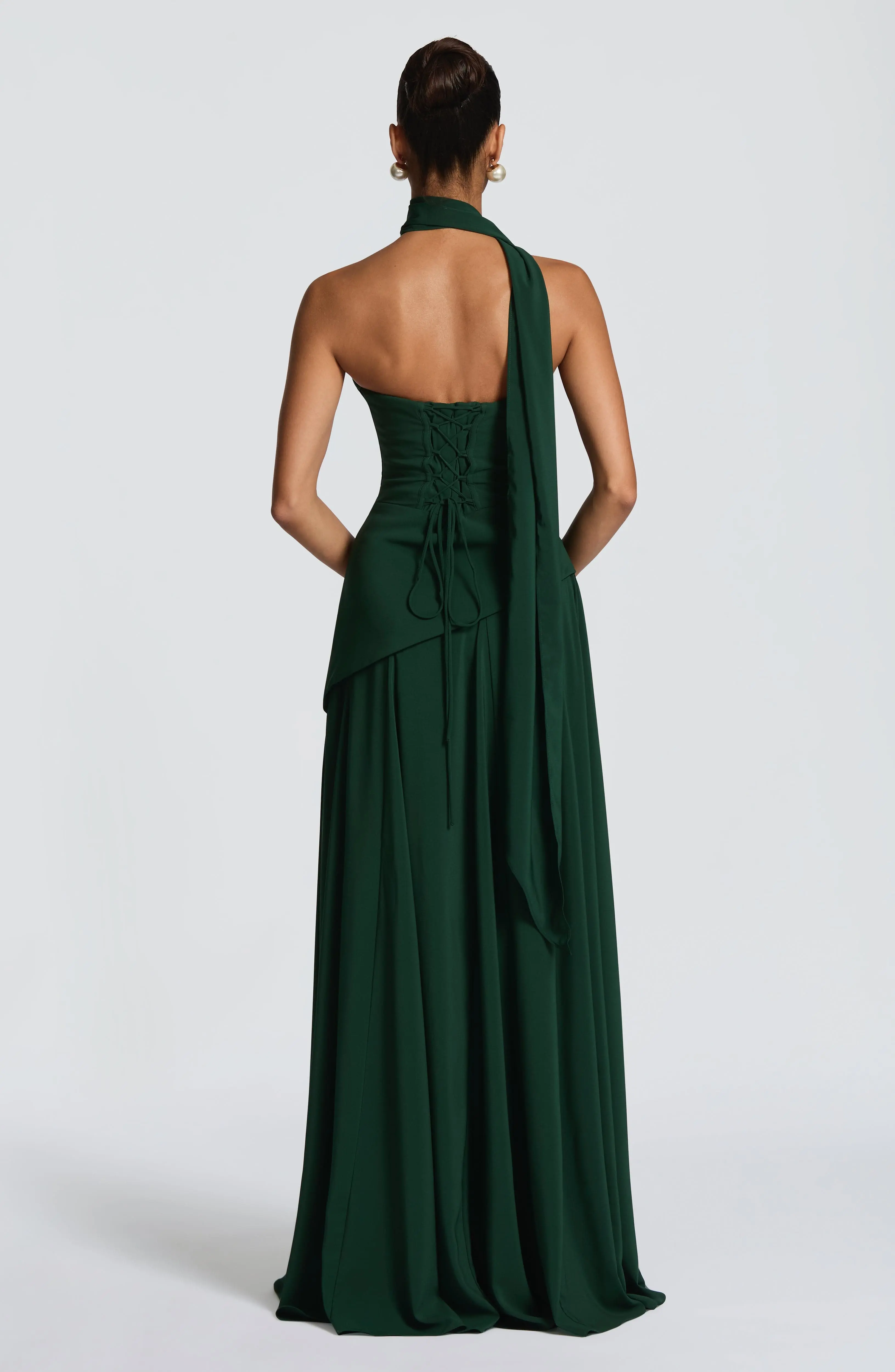 Patricia Maxi Dress - Emerald - Image 4