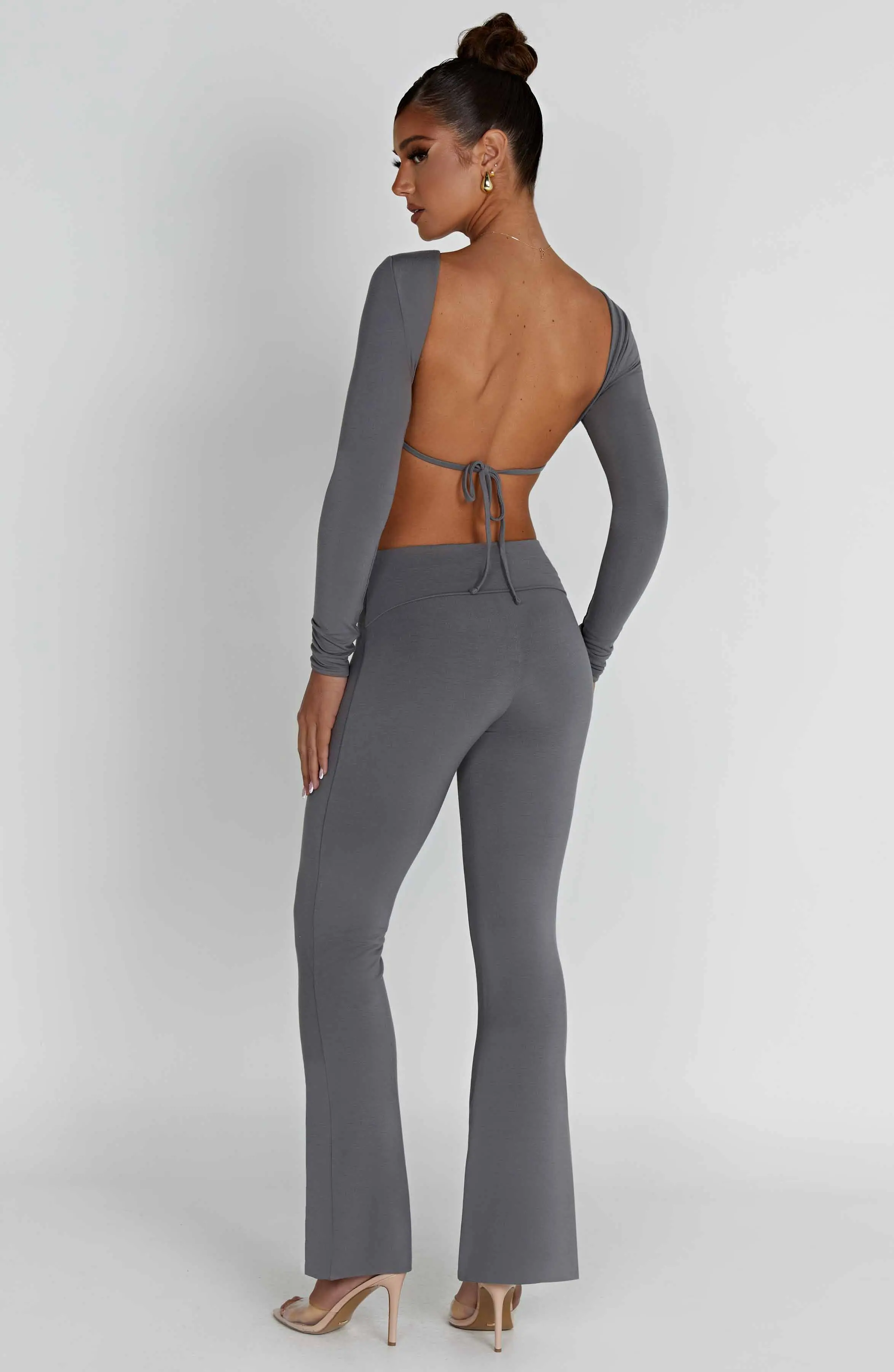 Sahra Top - Charcoal - Image 5