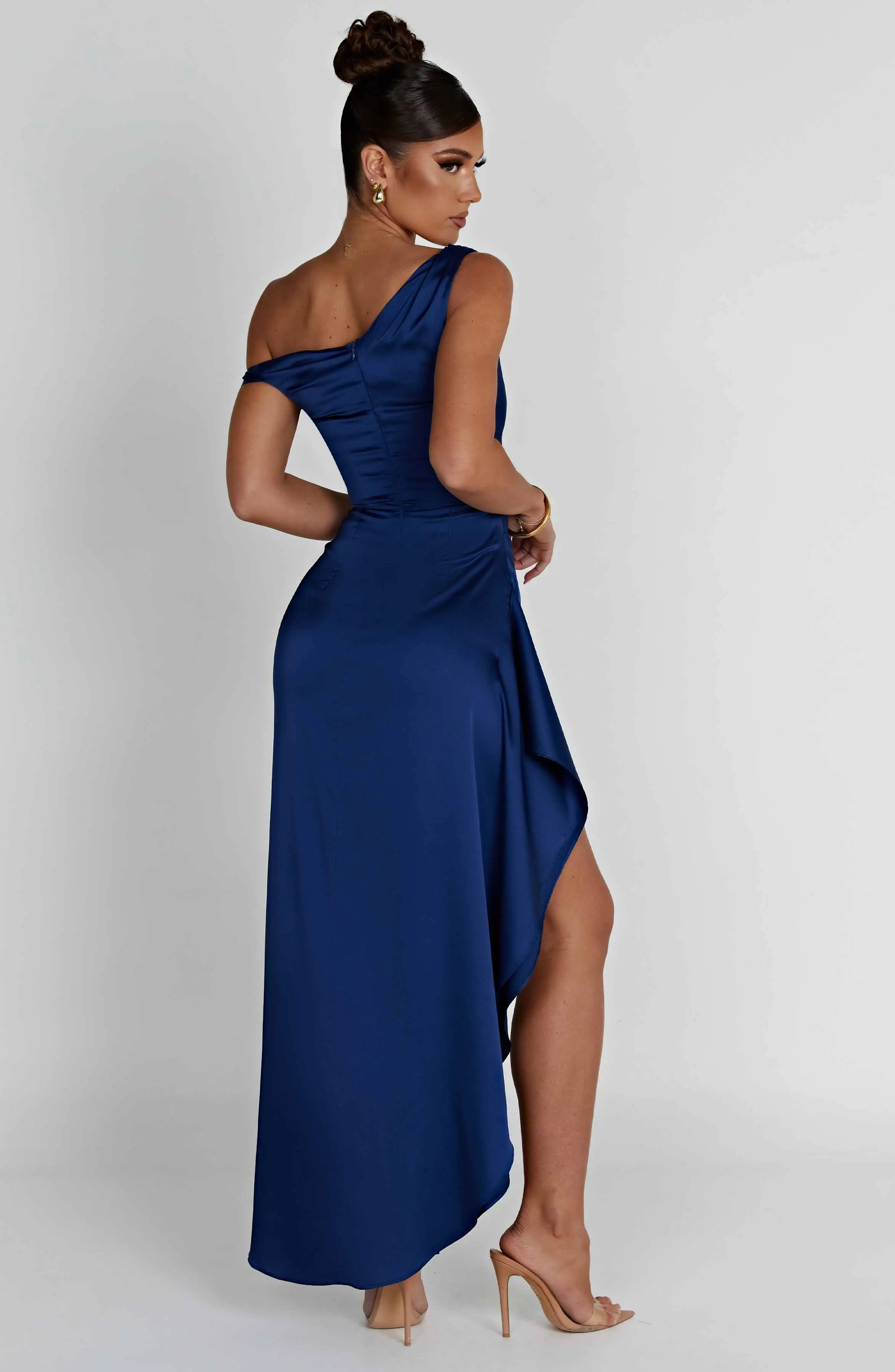 Juliene Maxi Dress - Navy - Image 4