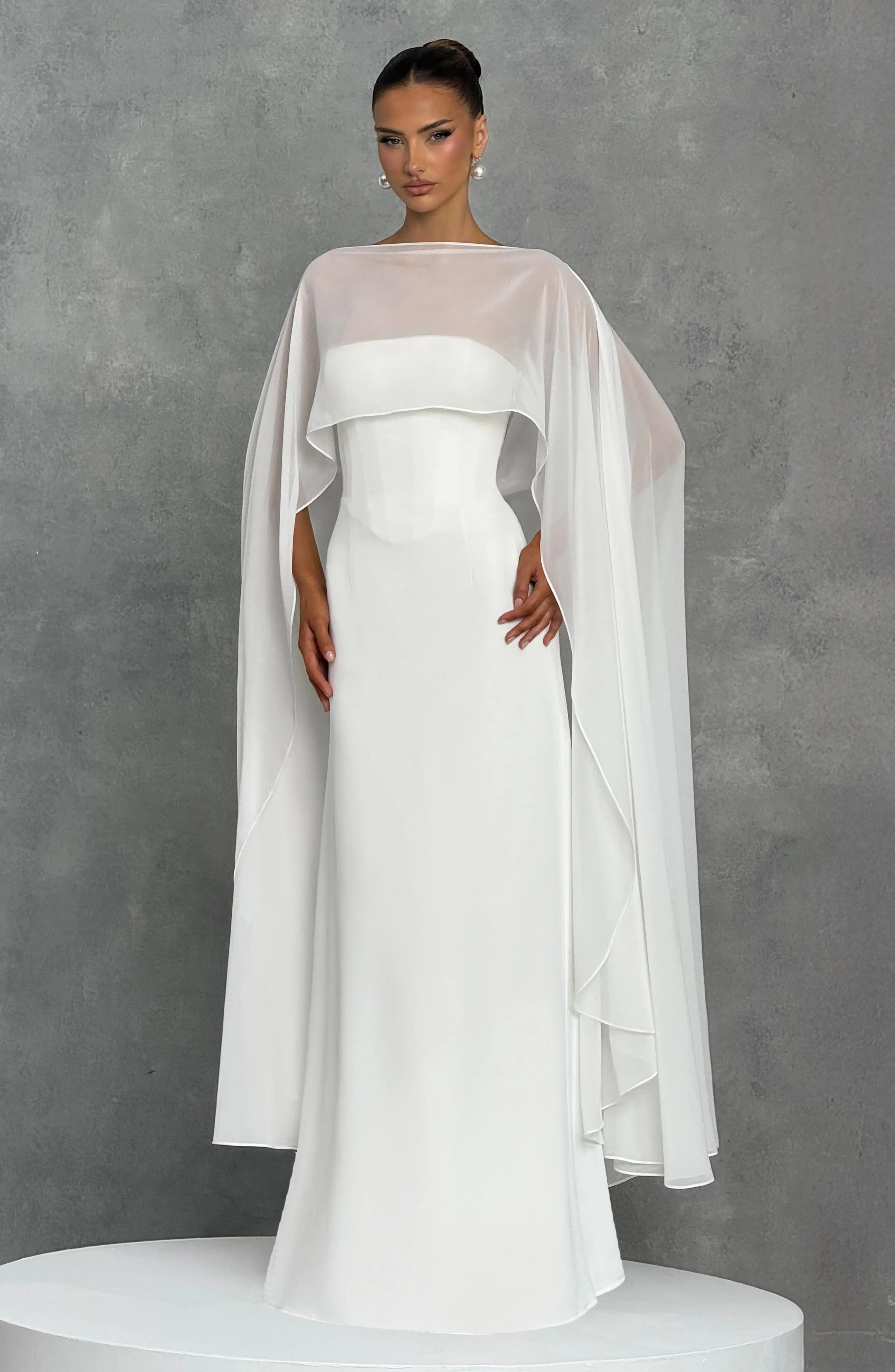 Romy Cape - Ivory - Image 6