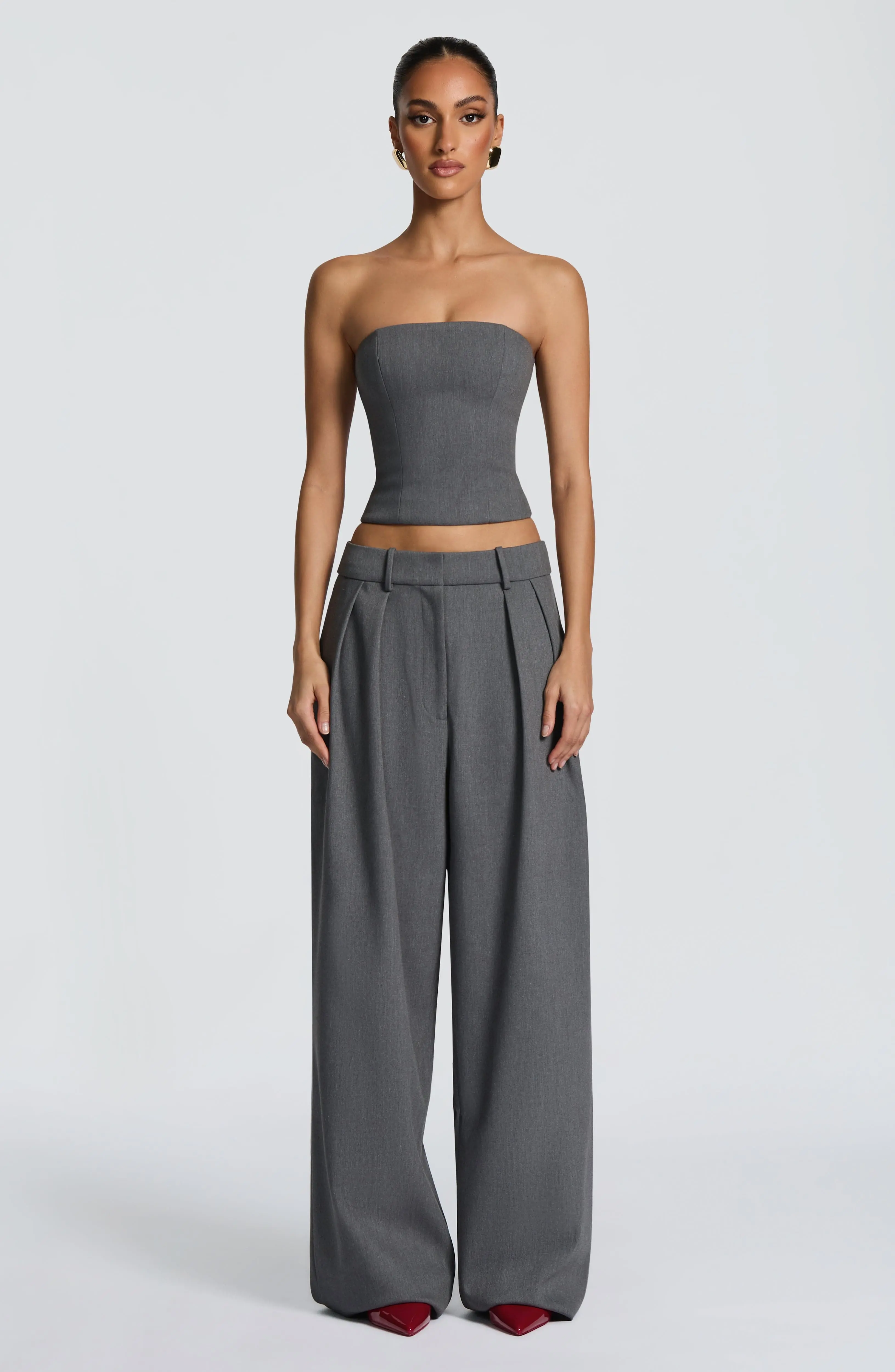 Kirsty Pants - Grey Marl - Image 12