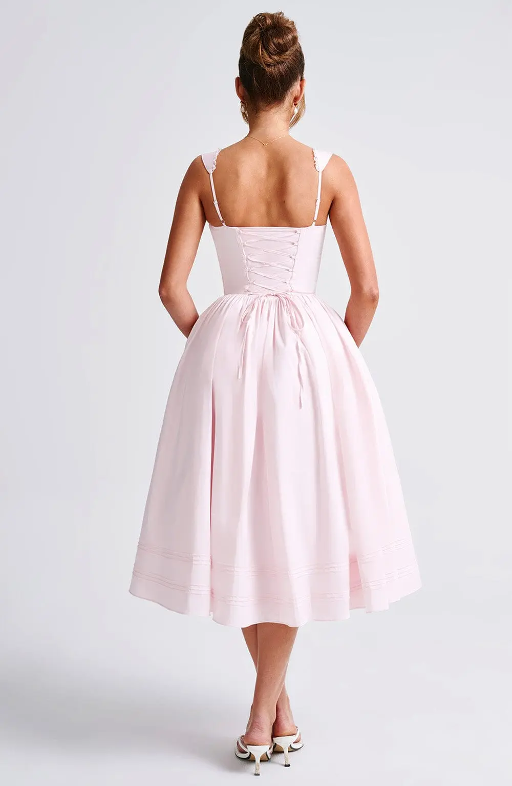 Marlena Midi Dress - Blush - Image 5
