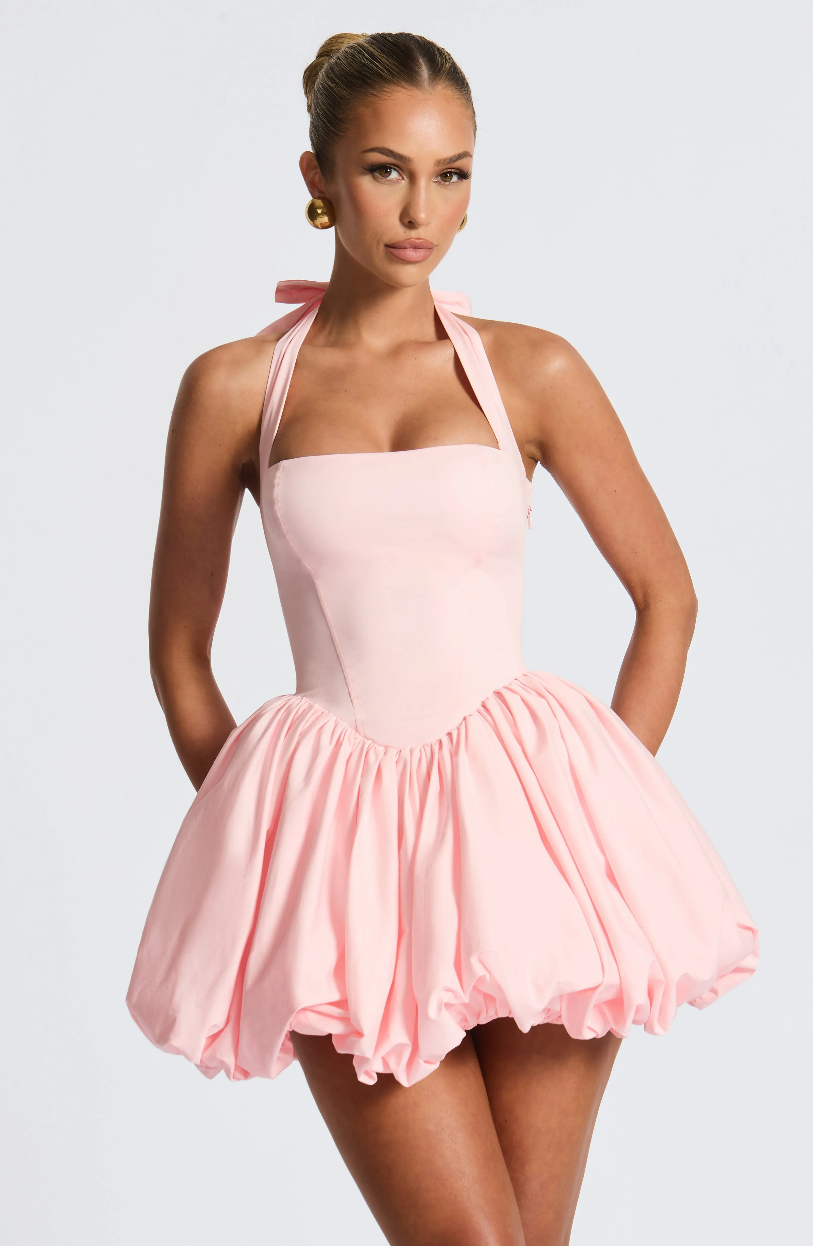 Maricia Mini Dress - Blush - Image 11