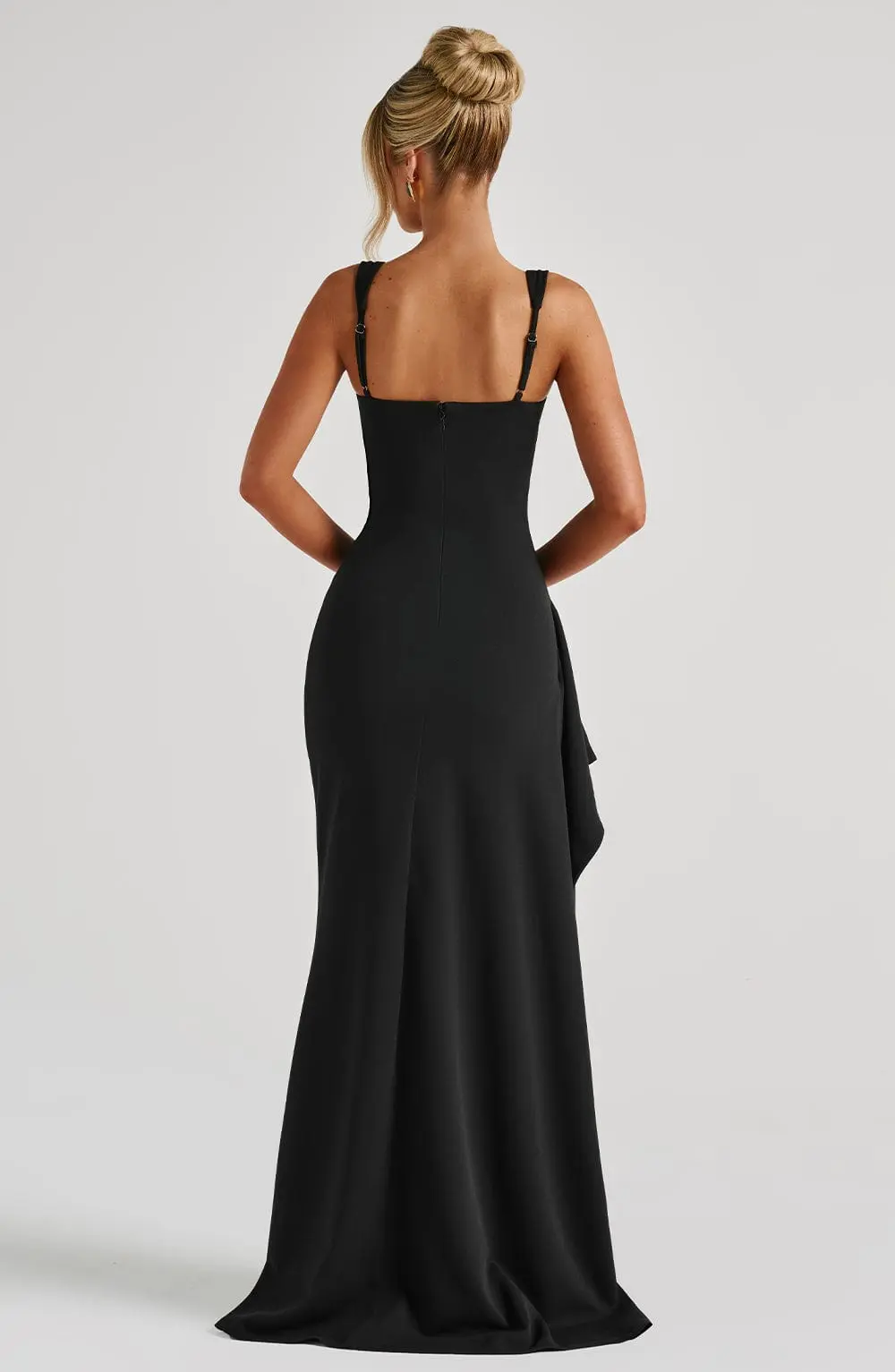 Katana Maxi Dress - Black - Image 5