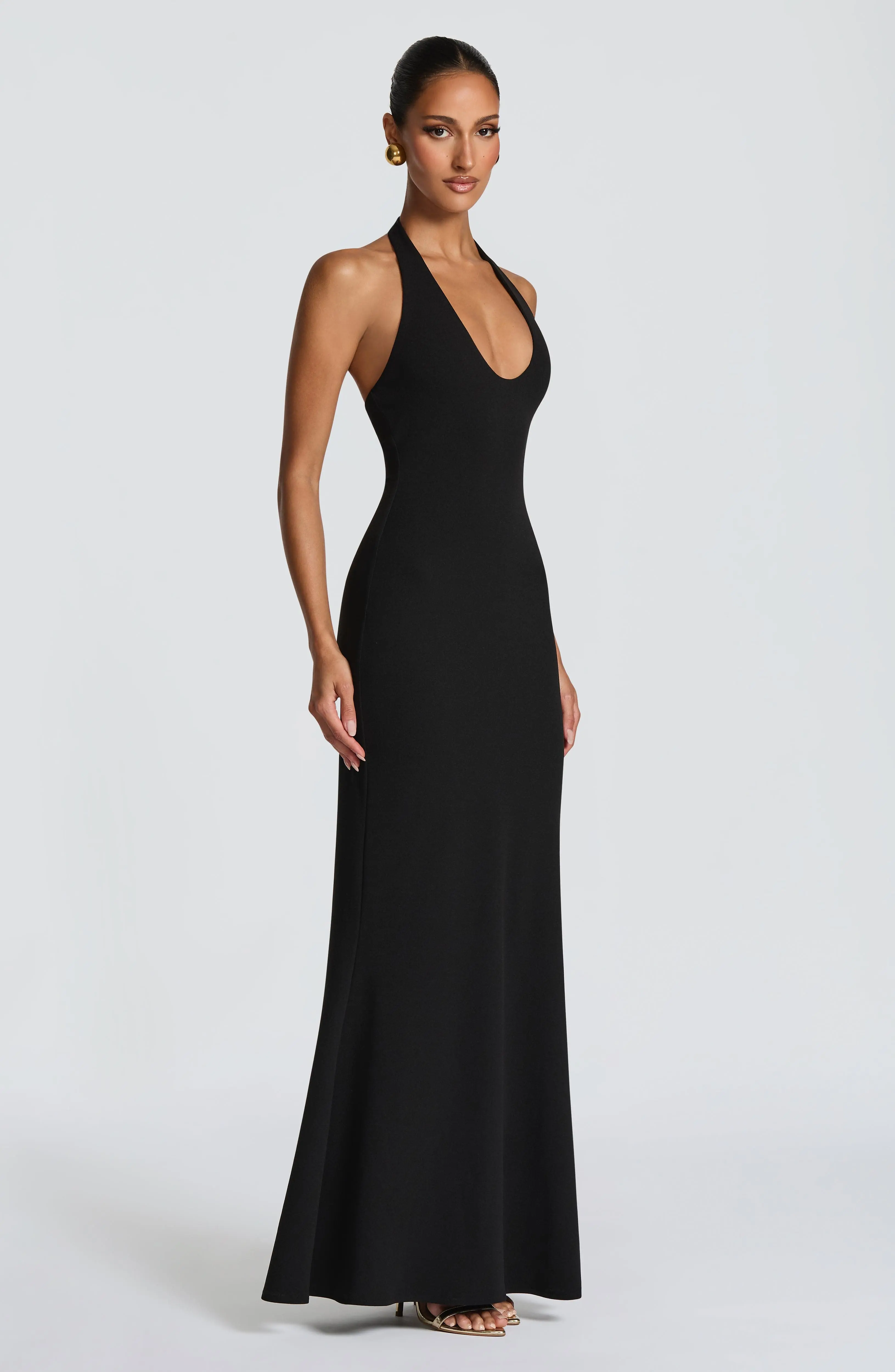 Fern Maxi Dress - Black - Image 4