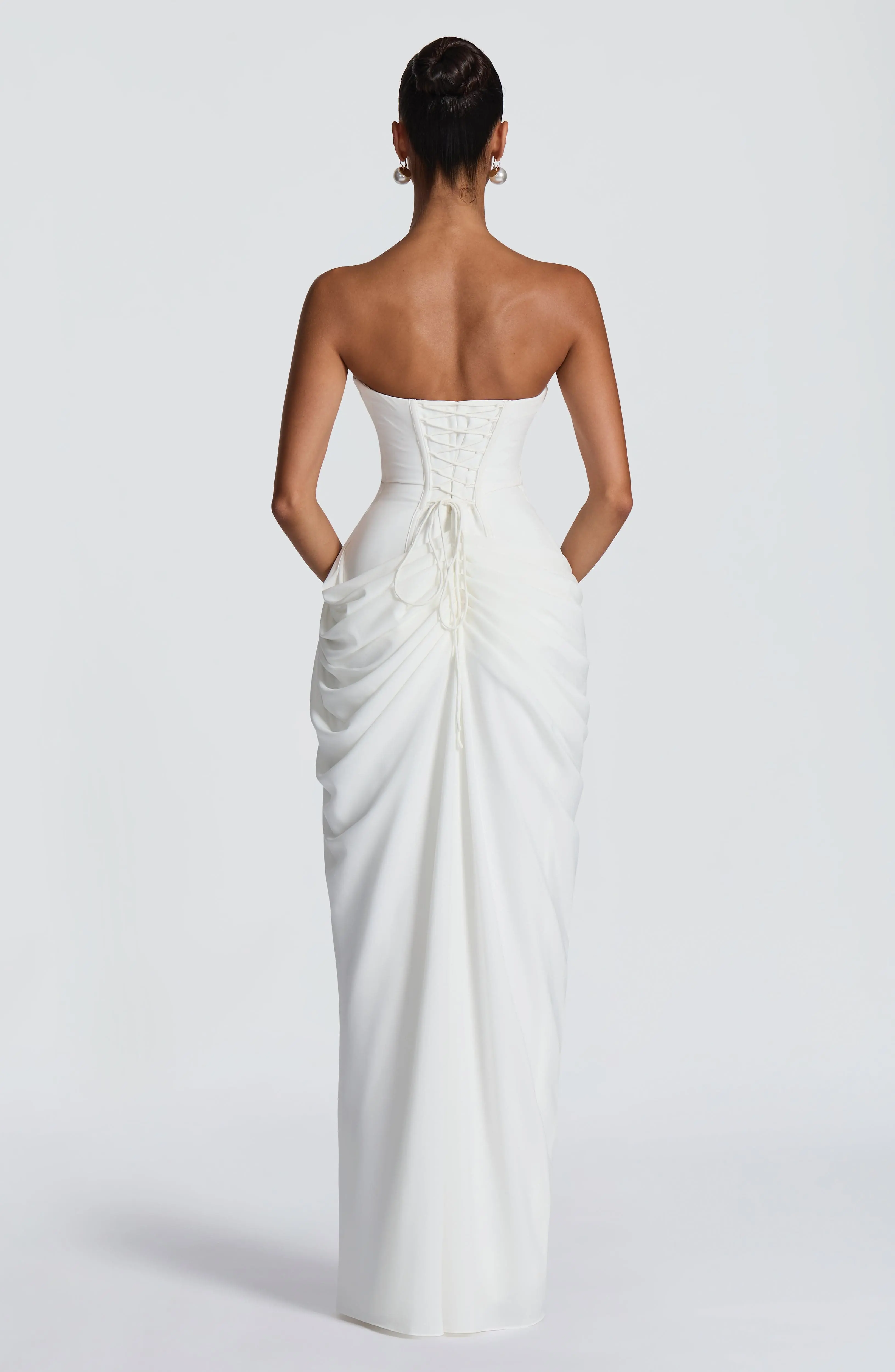 Cyra Maxi Dress - Ivory - Image 2
