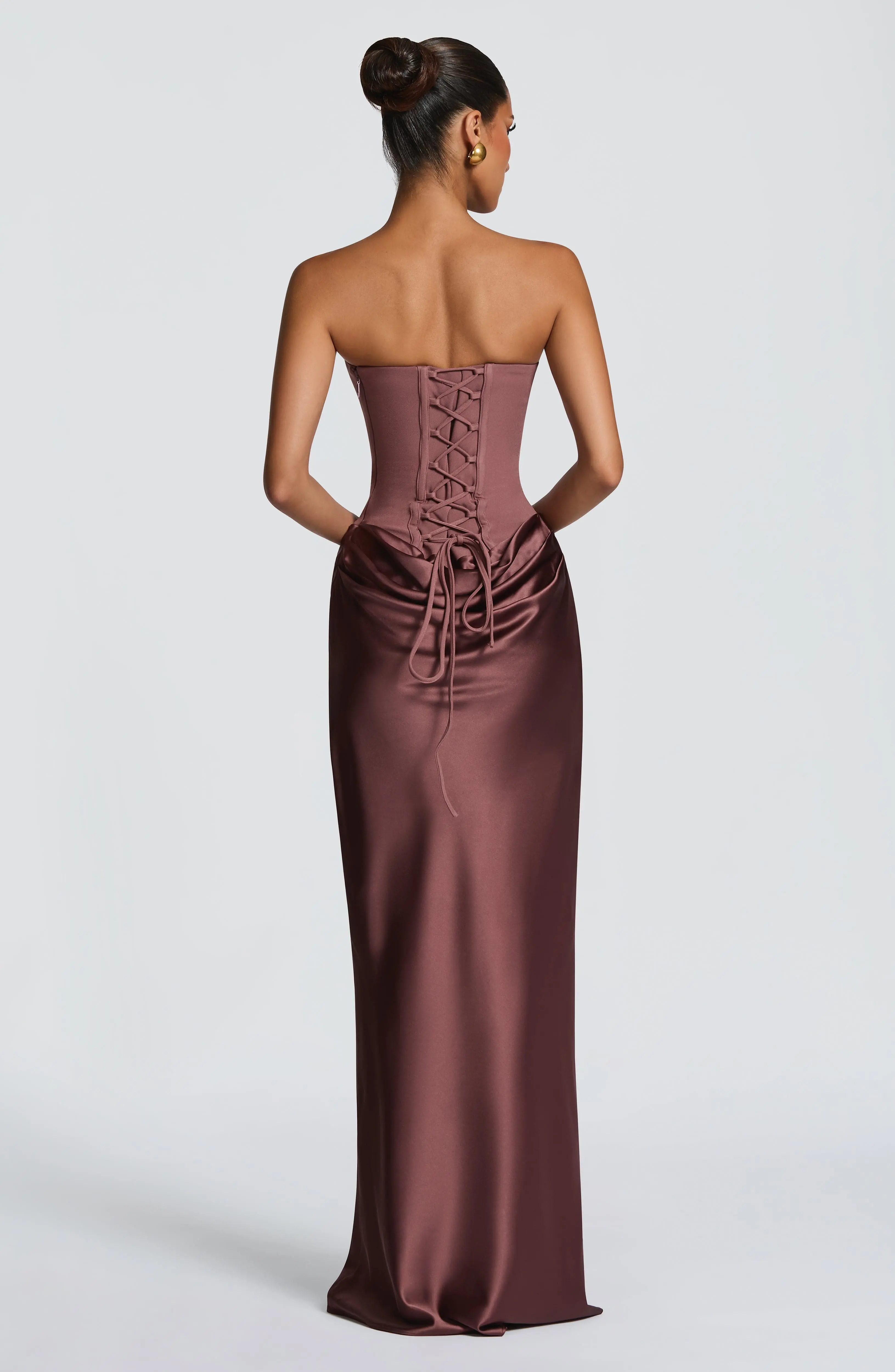Maggie Maxi Dress - Dusty Rose - Image 2