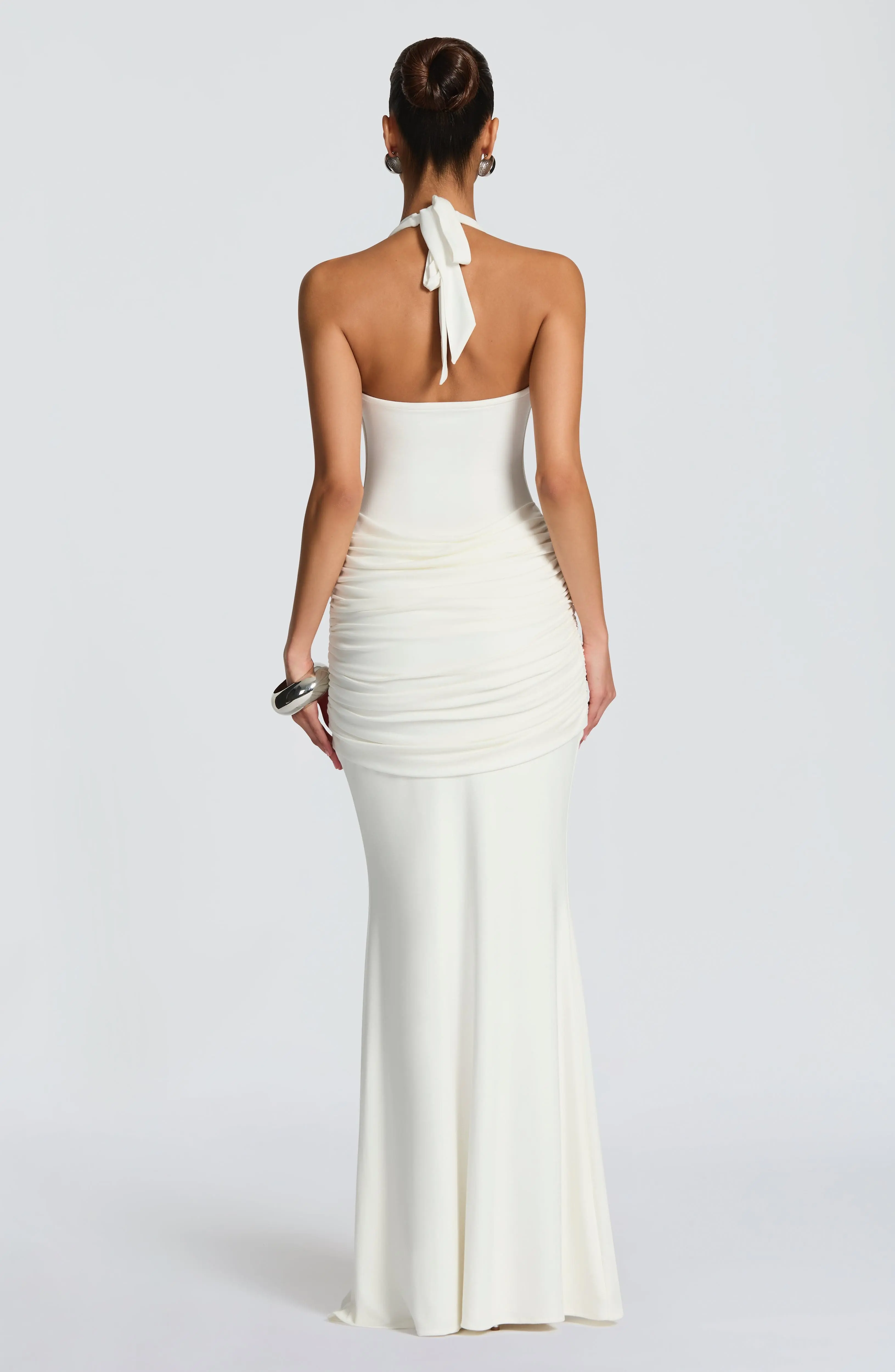 Veneda Maxi Dress - Ivory - Image 2