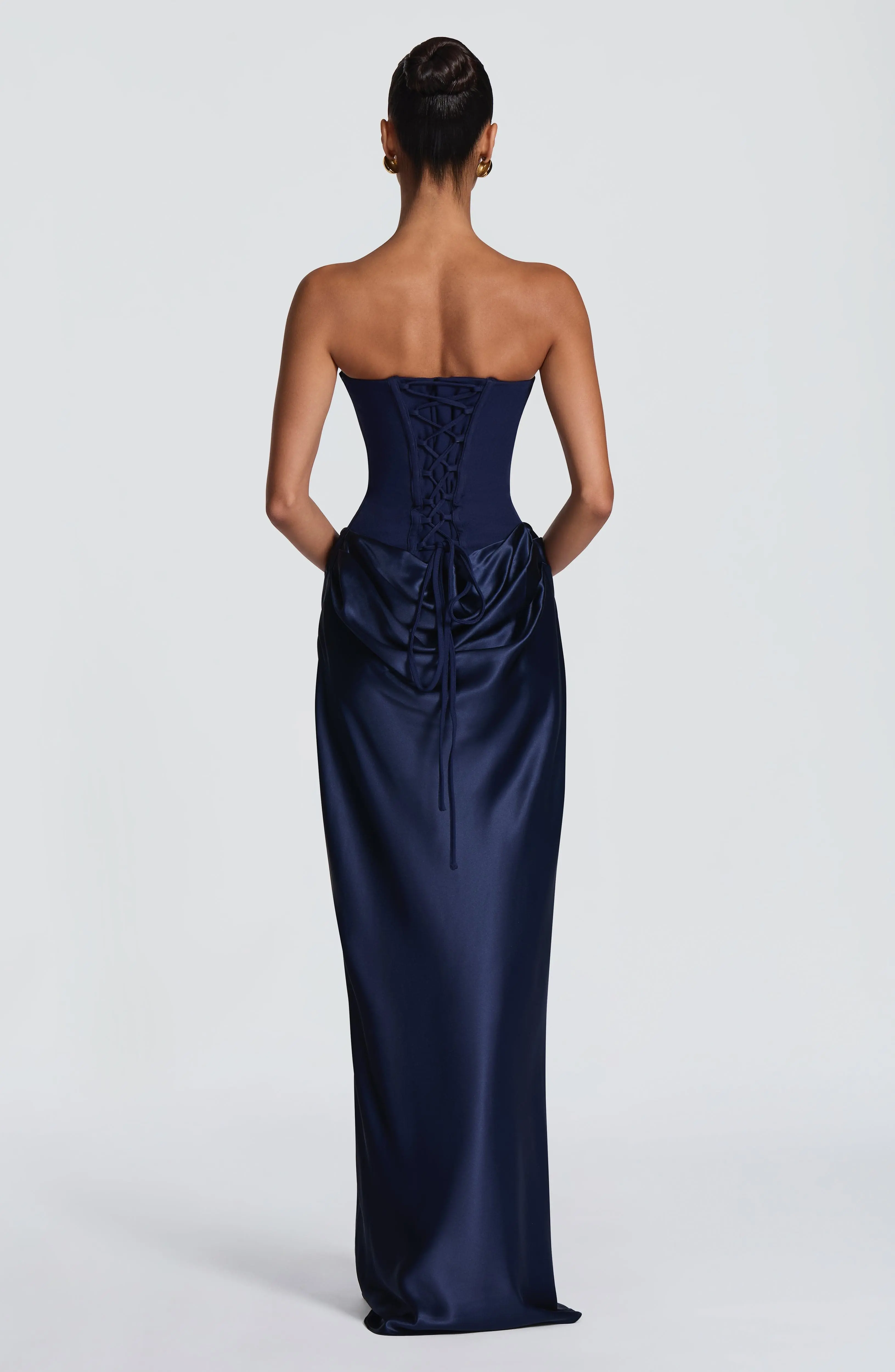 Maggie Maxi Dress - Navy - Image 3