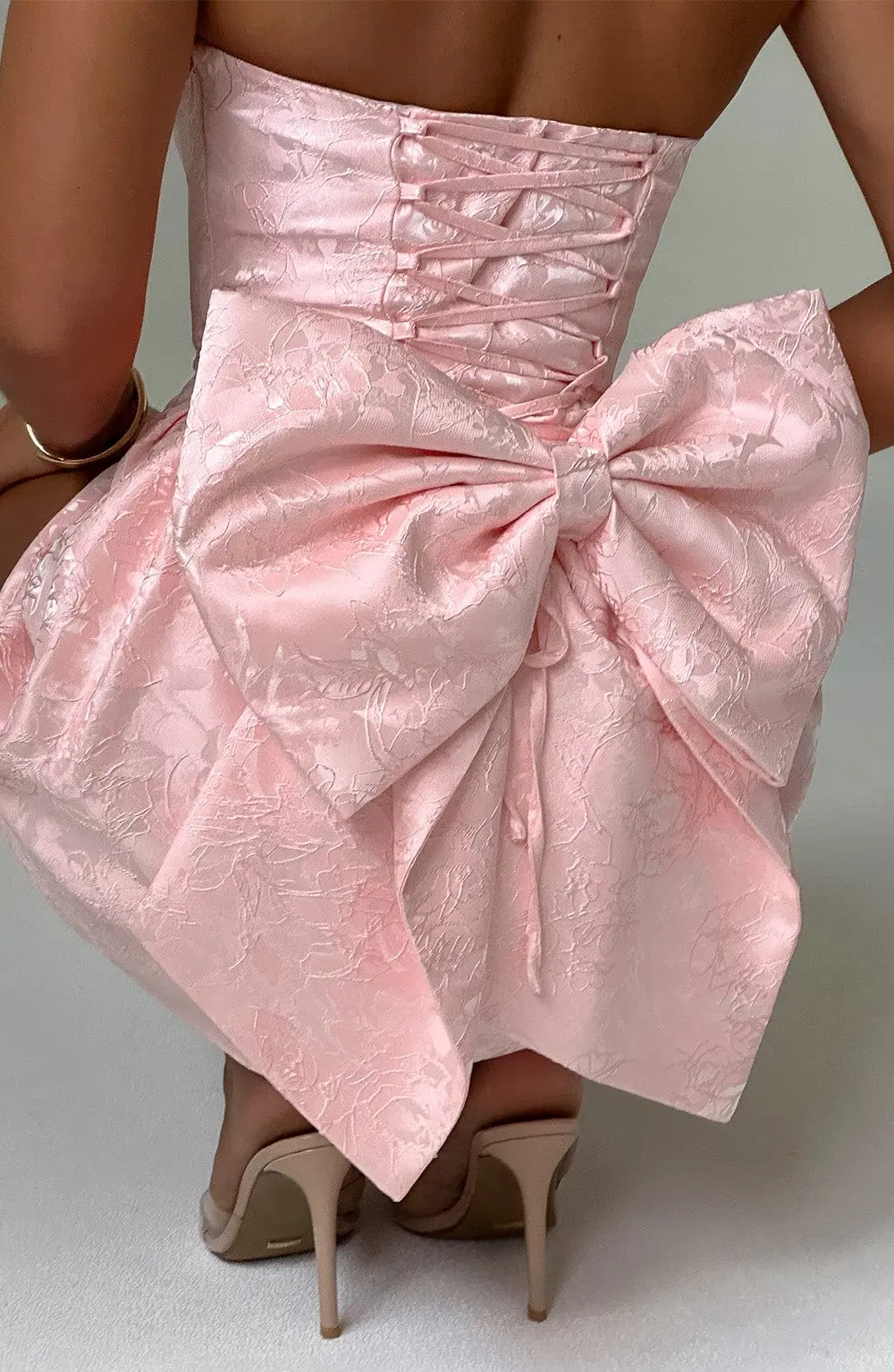 Elenora Mini Dress - Blush - Image 5