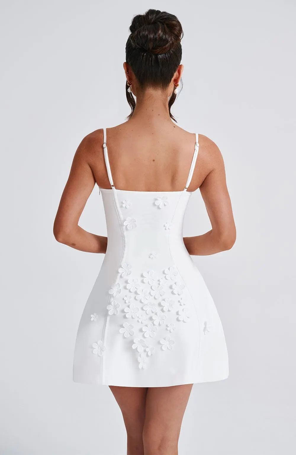 Dalary Mini Dress - Ivory - Image 2