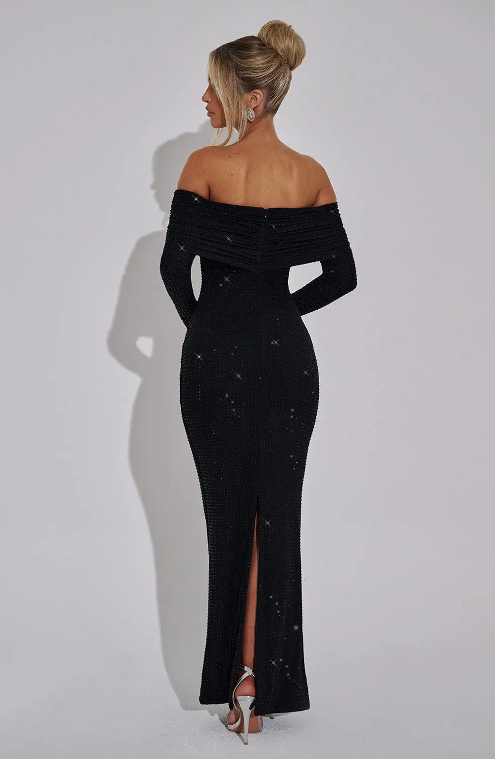 Cyprus Maxi Dress - Black - Image 2