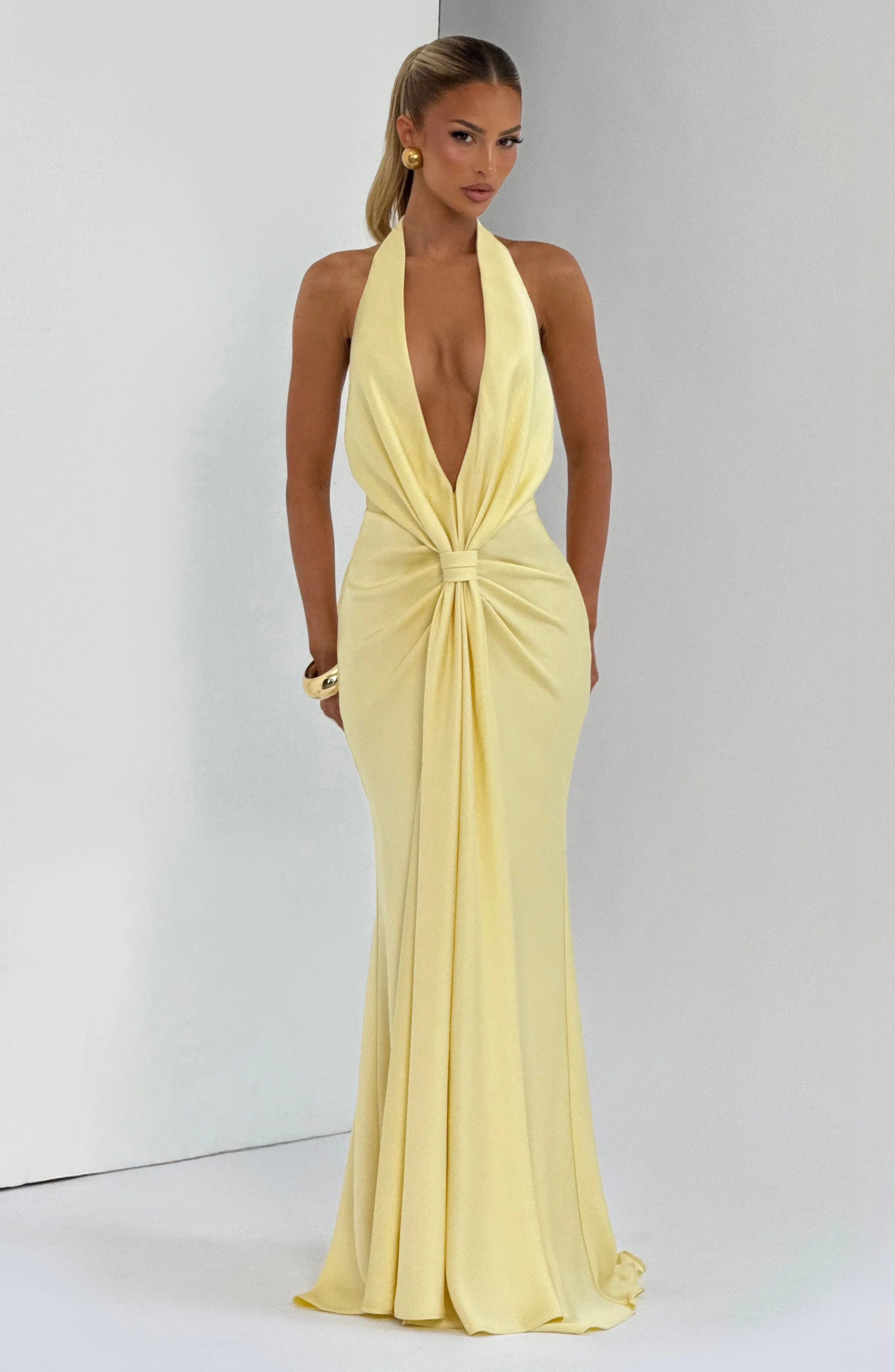 Linette Gown - Lemon - Image 7