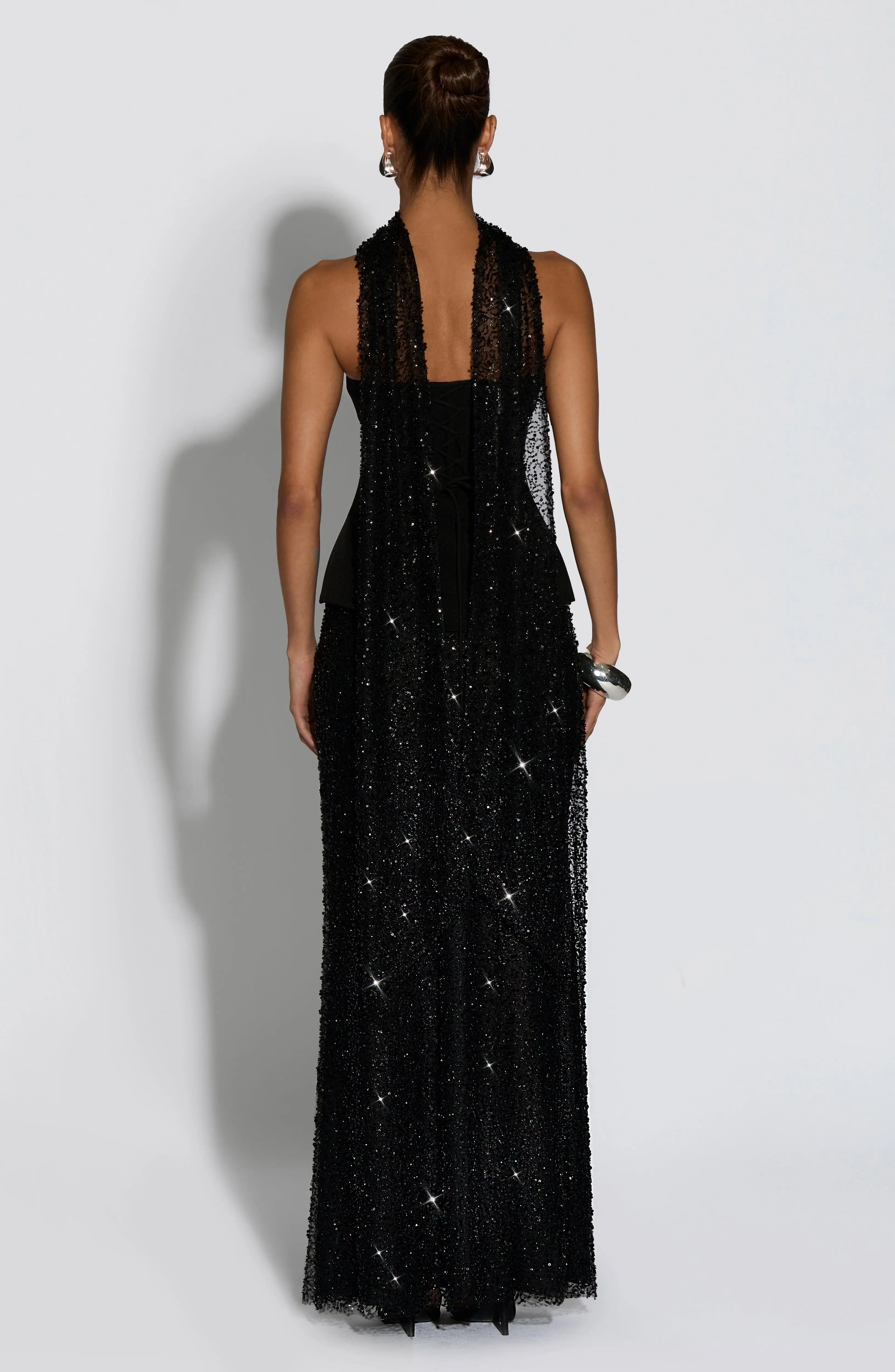 Allaire Maxi Skirt - Black - Image 3