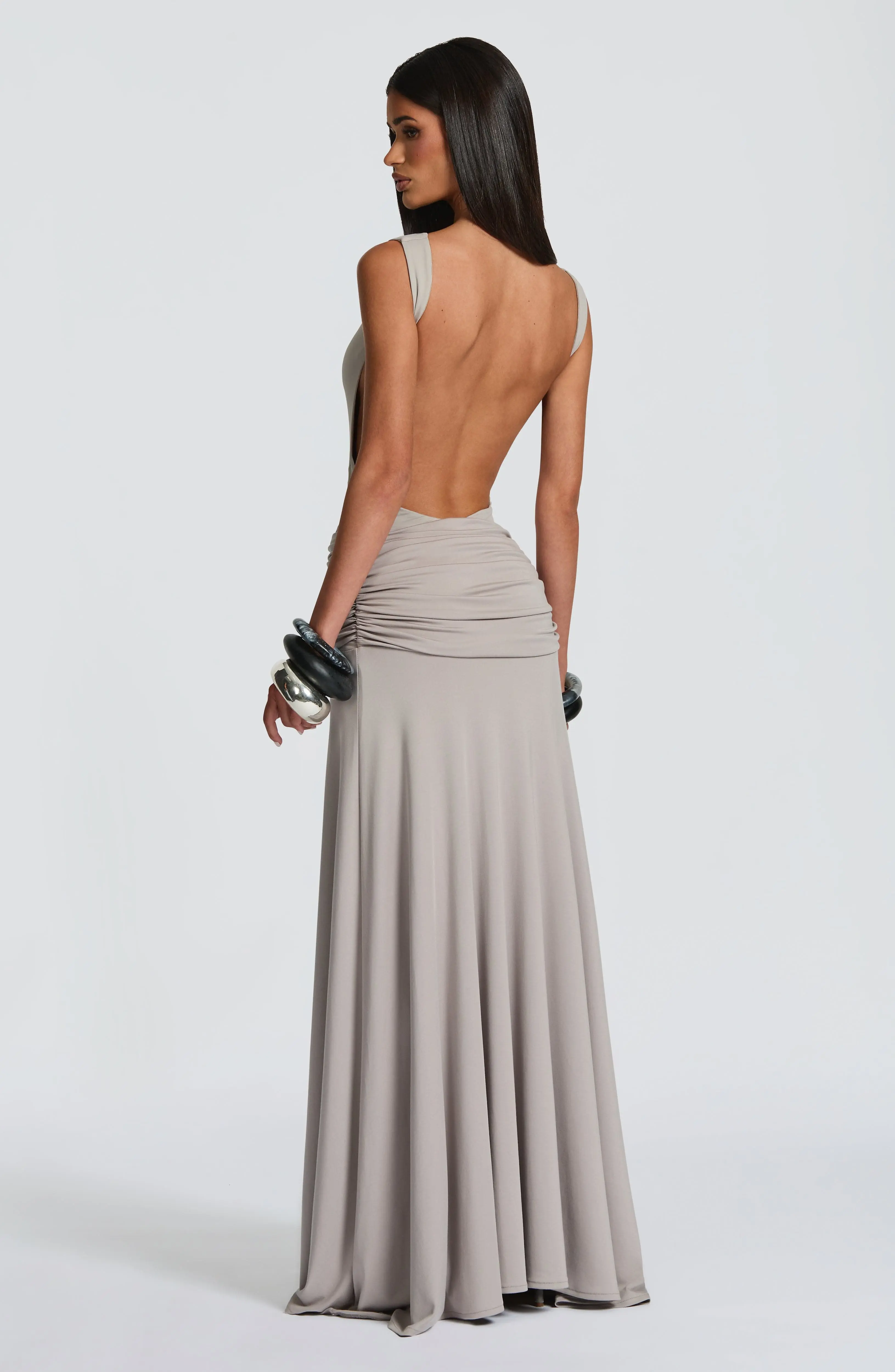 Tori Bodysuit - Light Grey - Image 5