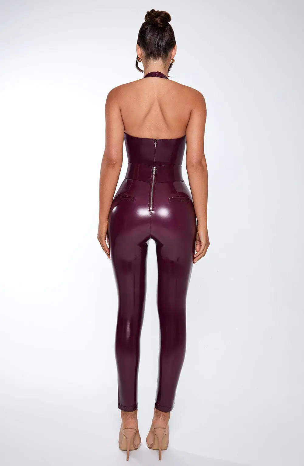 Arianna Pants - Cherry Lacquer - Image 4