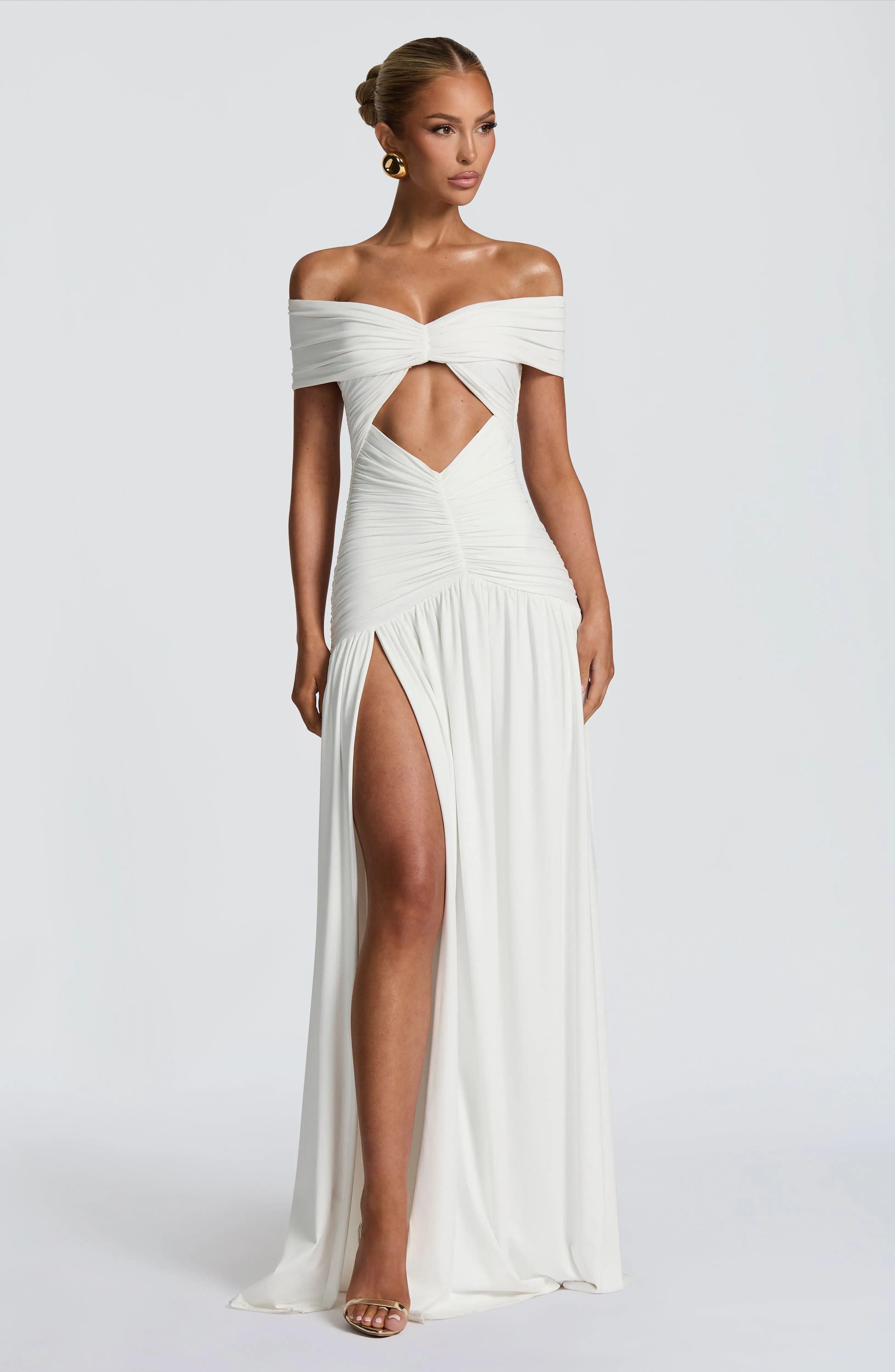 Kathryn Maxi Dress - White - Image 7