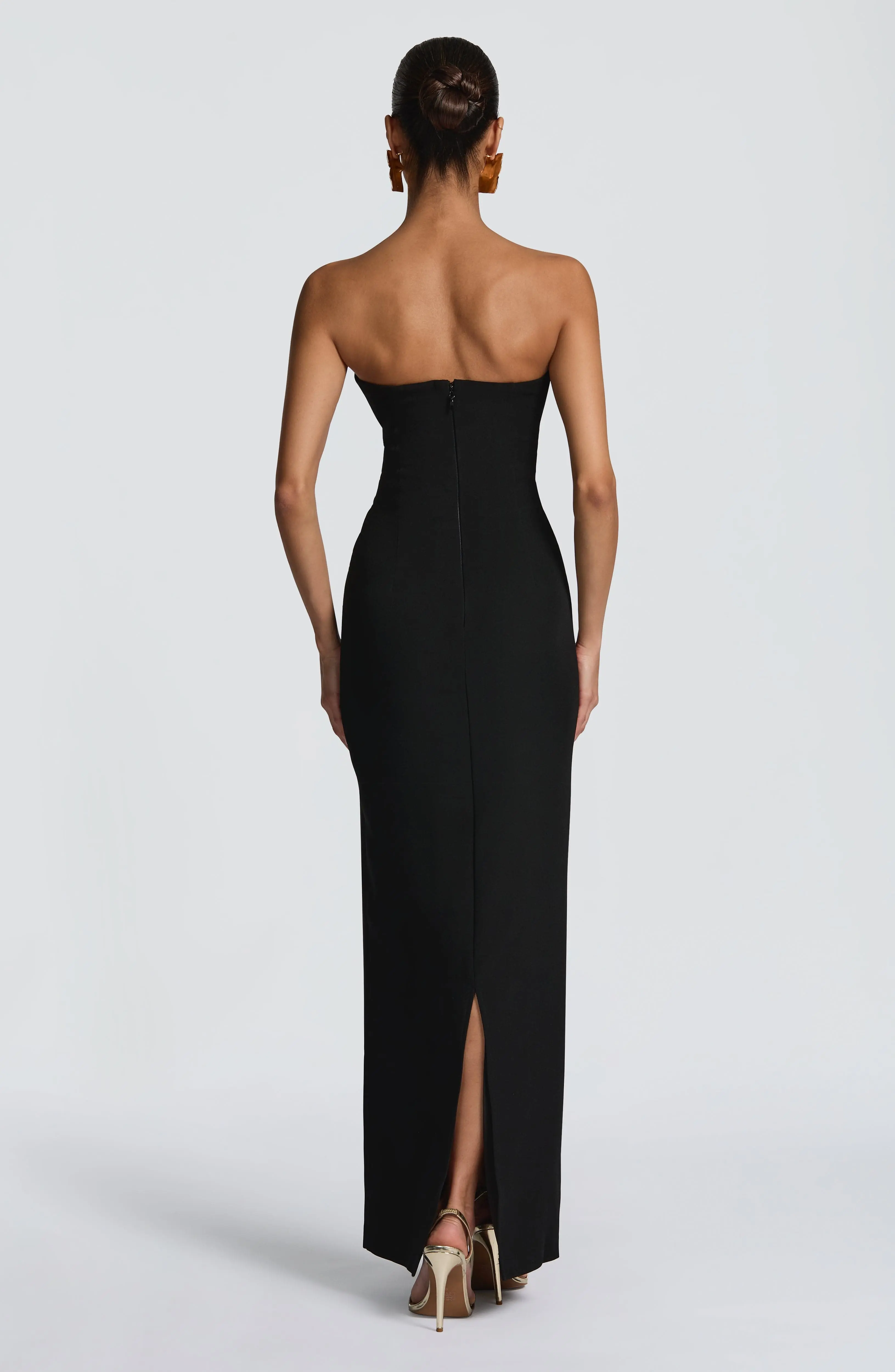 Lindsey Maxi Dress - Black - Image 5