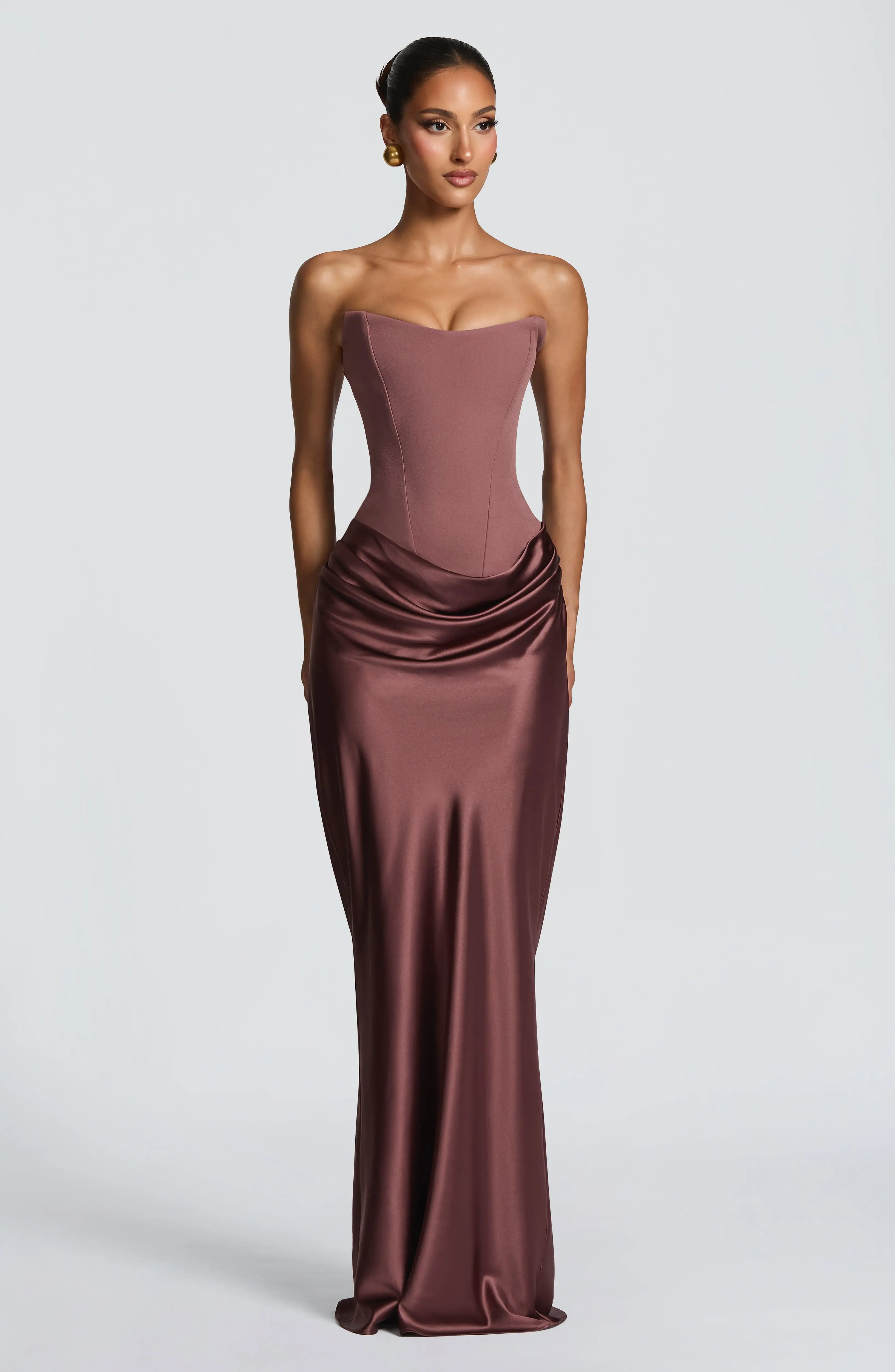 Maggie Maxi Dress - Dusty Rose - Image 7