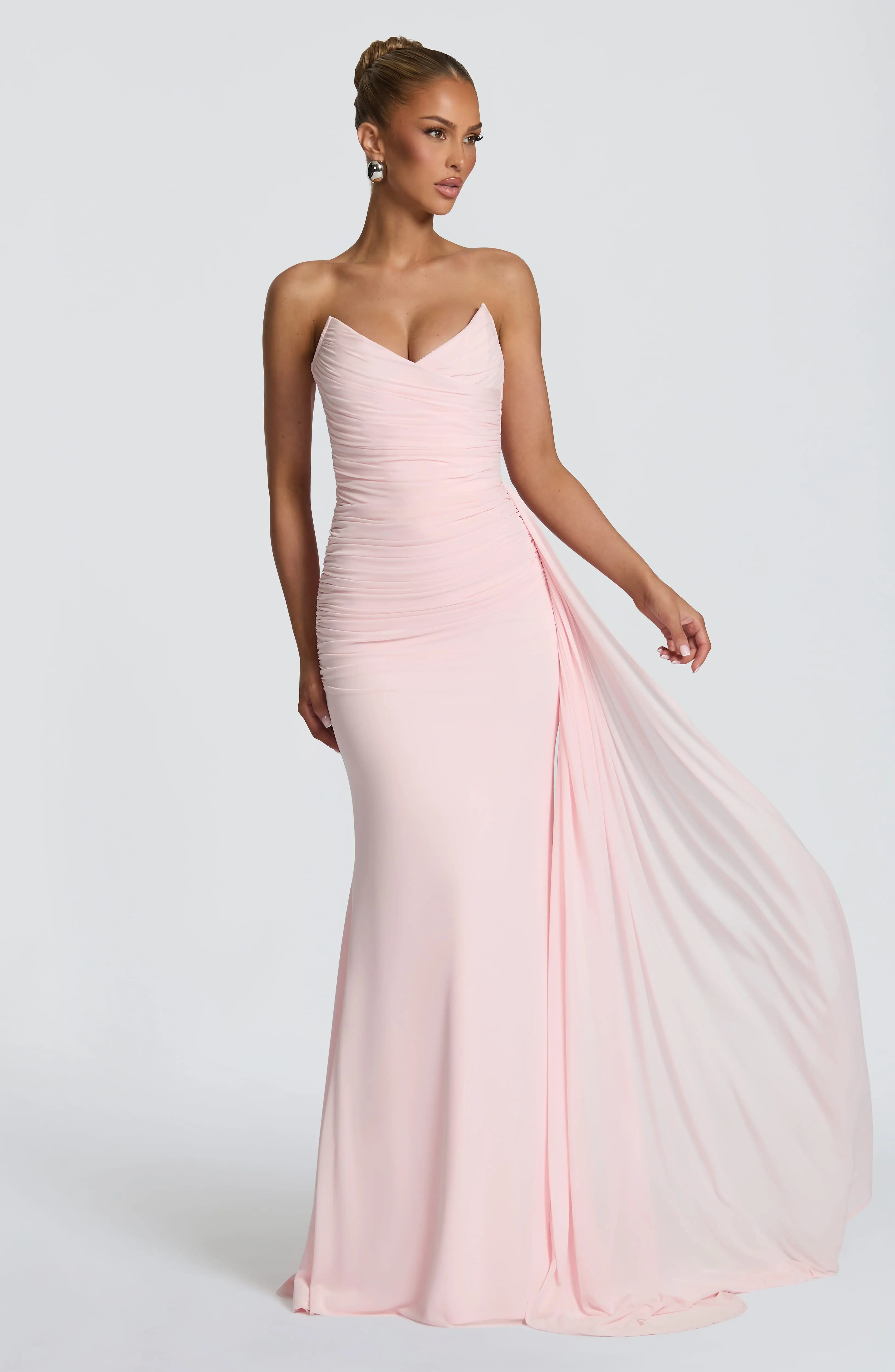 Ashika Maxi Dress - Blush - Image 9
