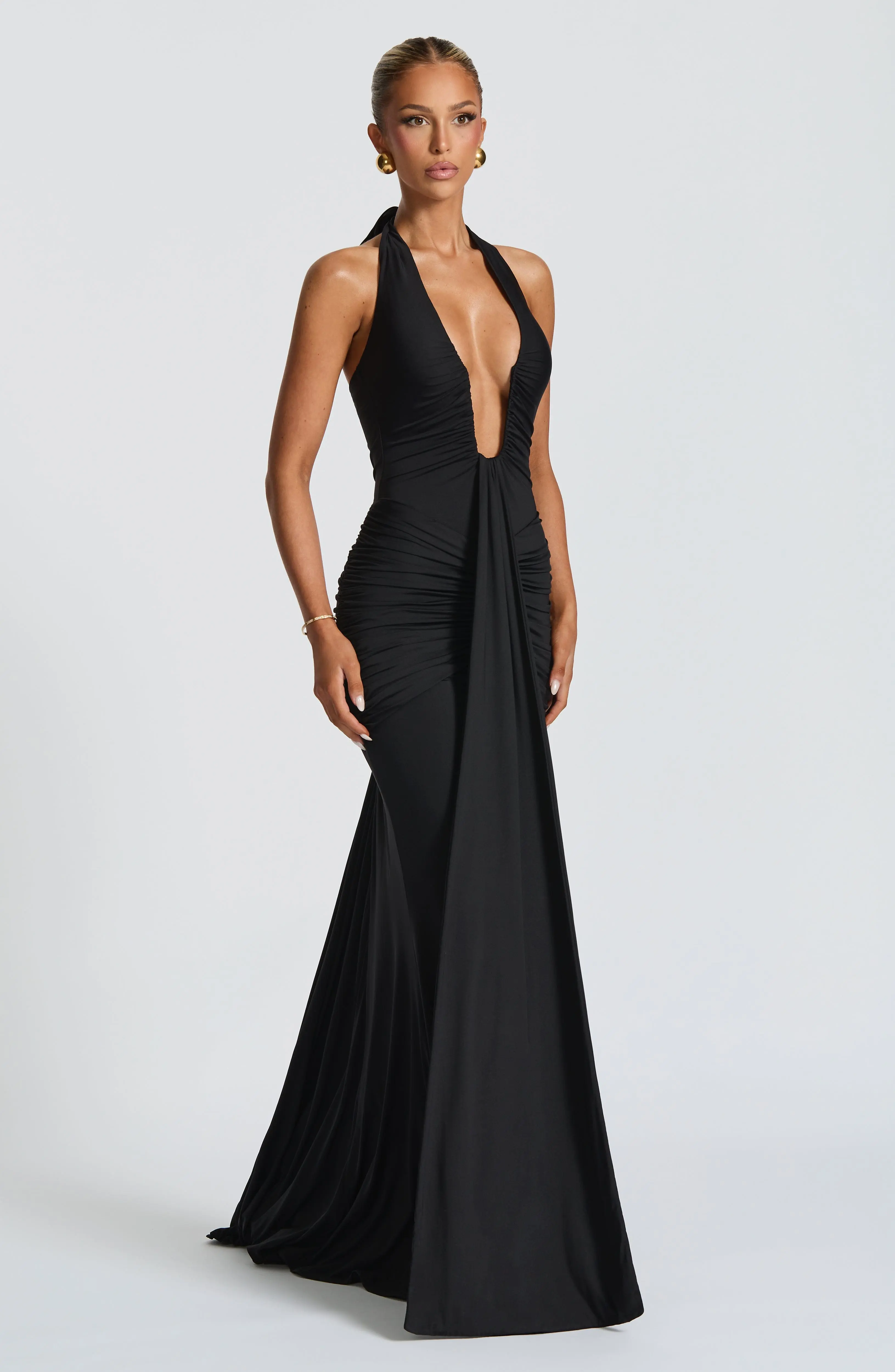 Rosetta Maxi Dress - Black - Image 3