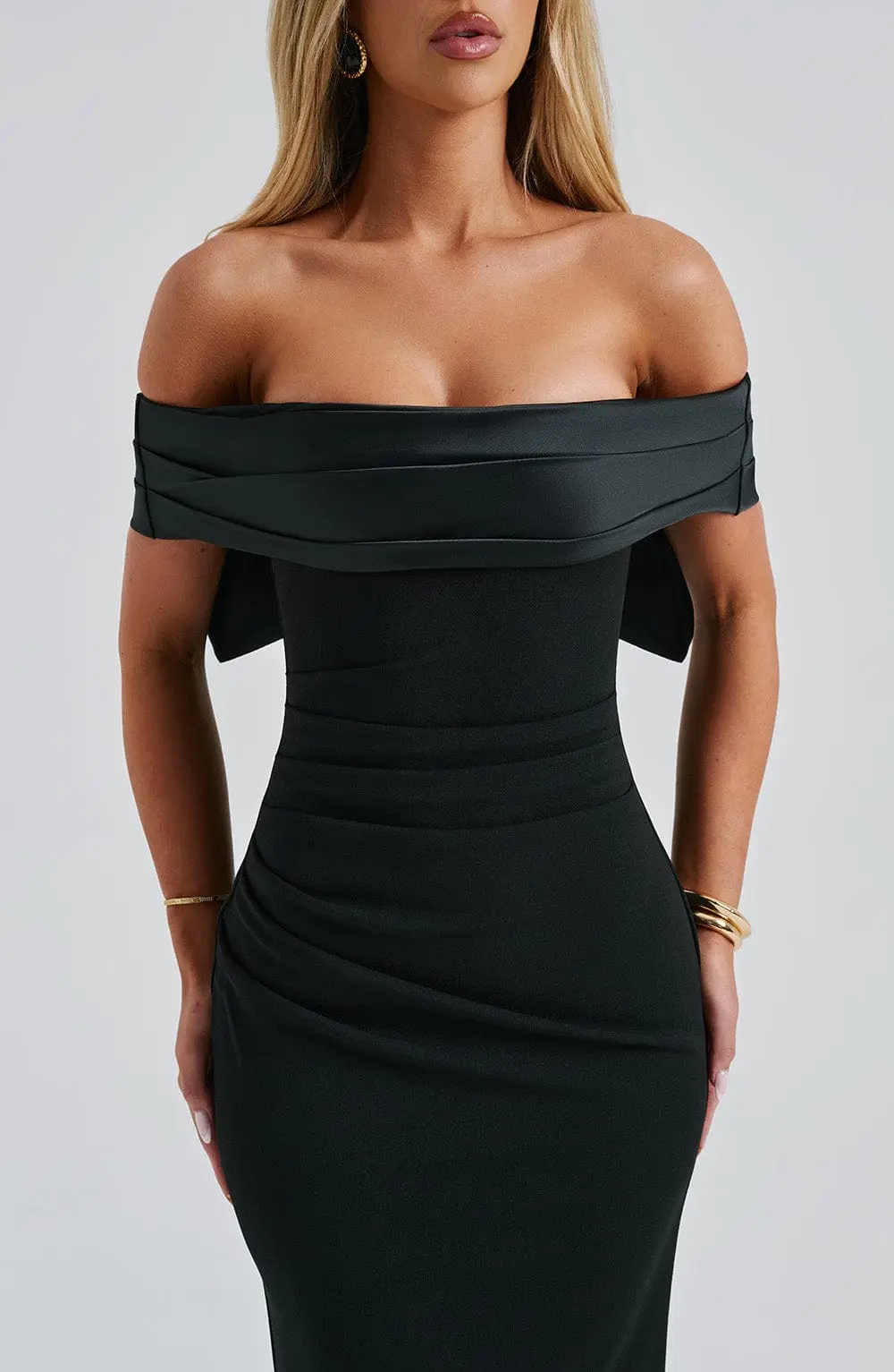 Joanna Maxi Dress - Black - Image 10