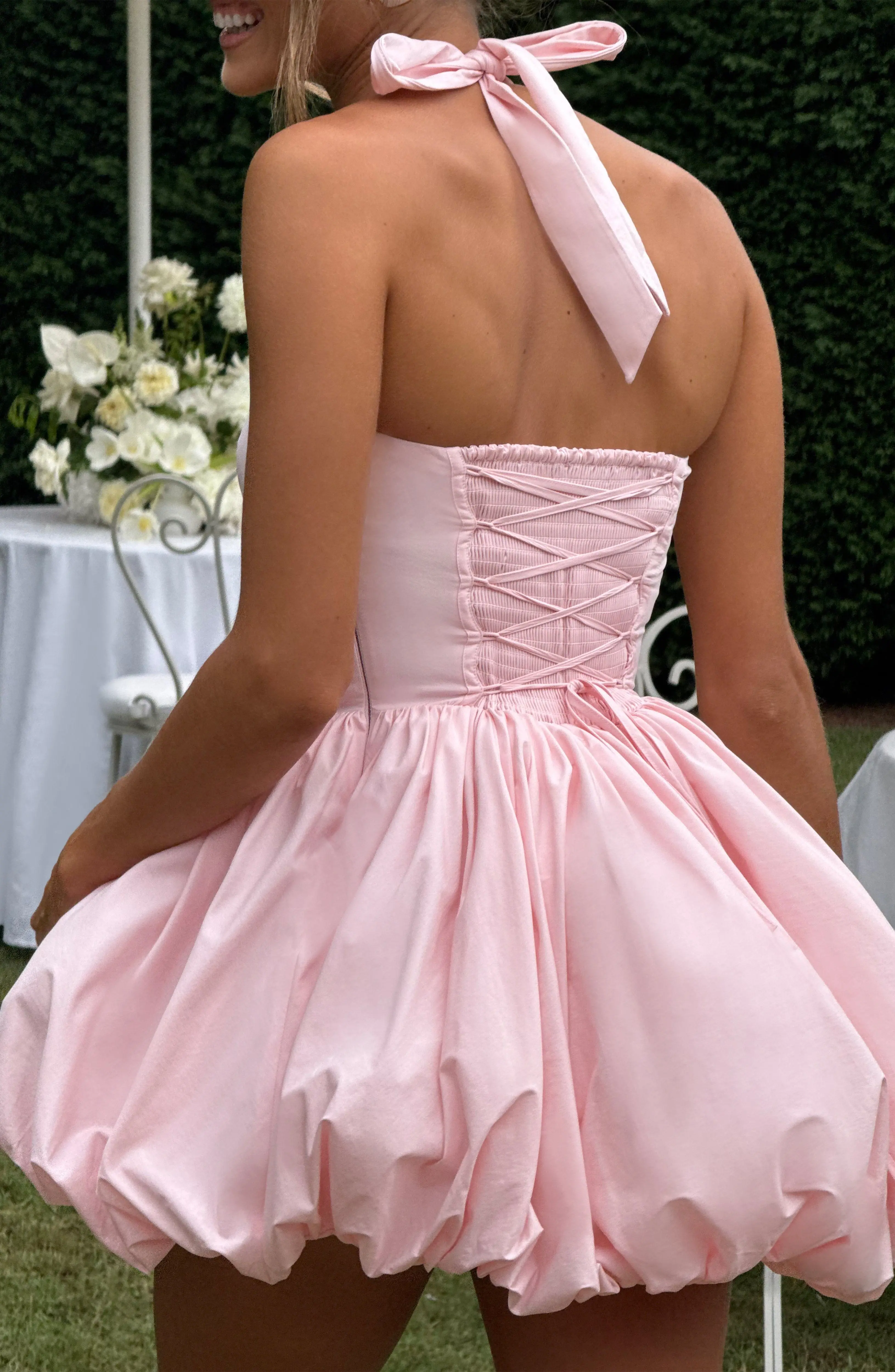 Maricia Mini Dress - Blush - Image 6