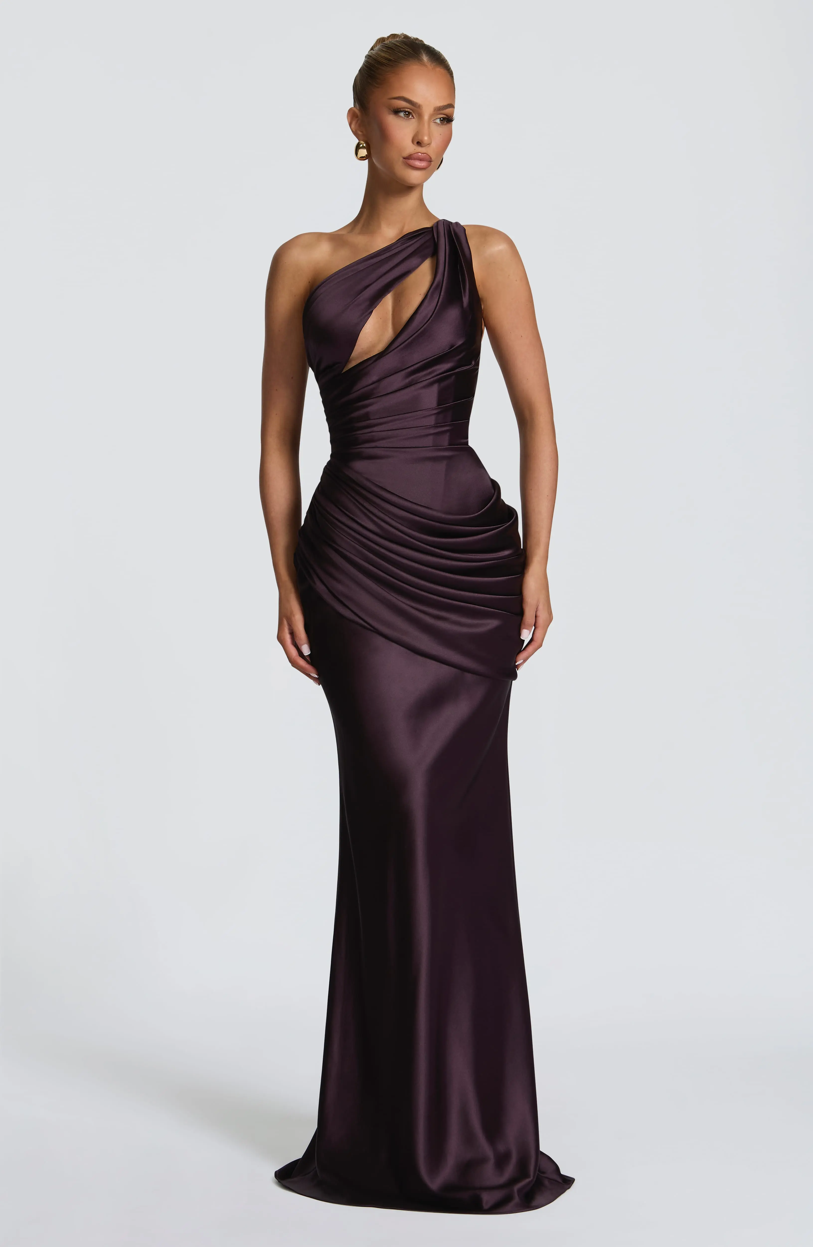 Emina Maxi Dress - Plum - Image 5