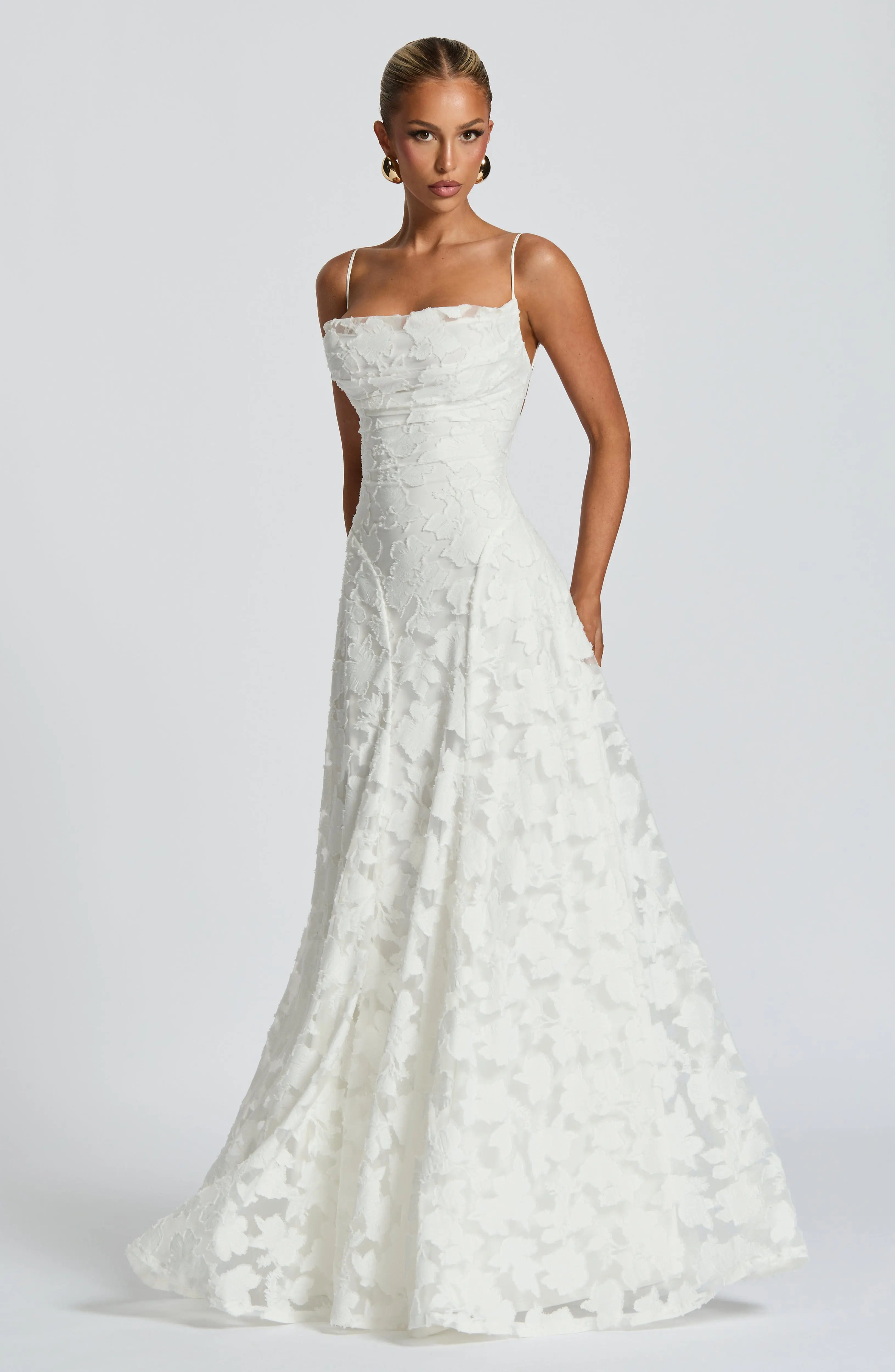 Francis Maxi Dress - Ivory - Image 9